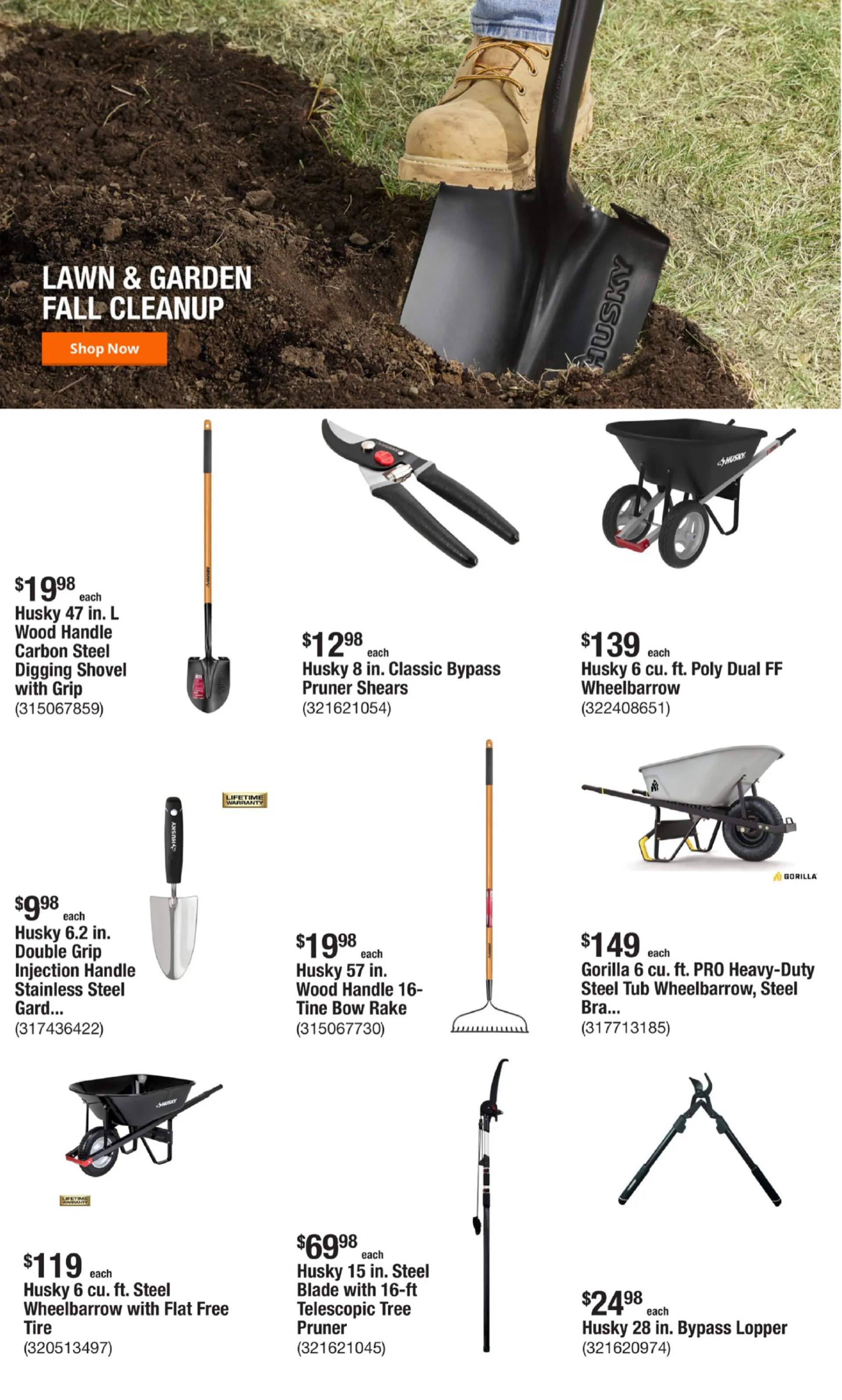 Weekly ad The Home Depot Flyer's from October 1 to November 30 2024 - Page 8