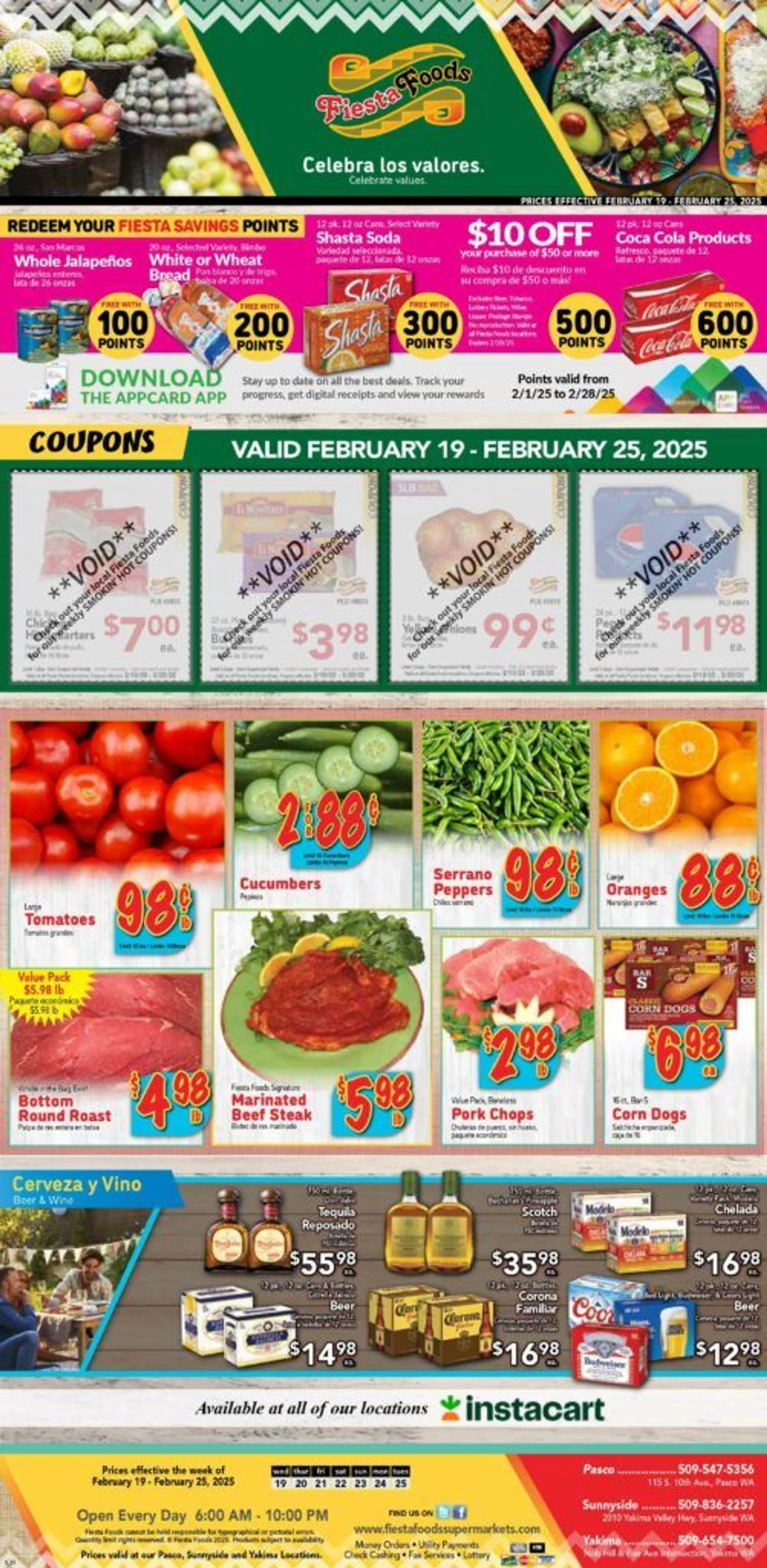 Weekly ad Fiesta Foods SuperMarkets Deals from February 19 to February 25 2025 - Page 