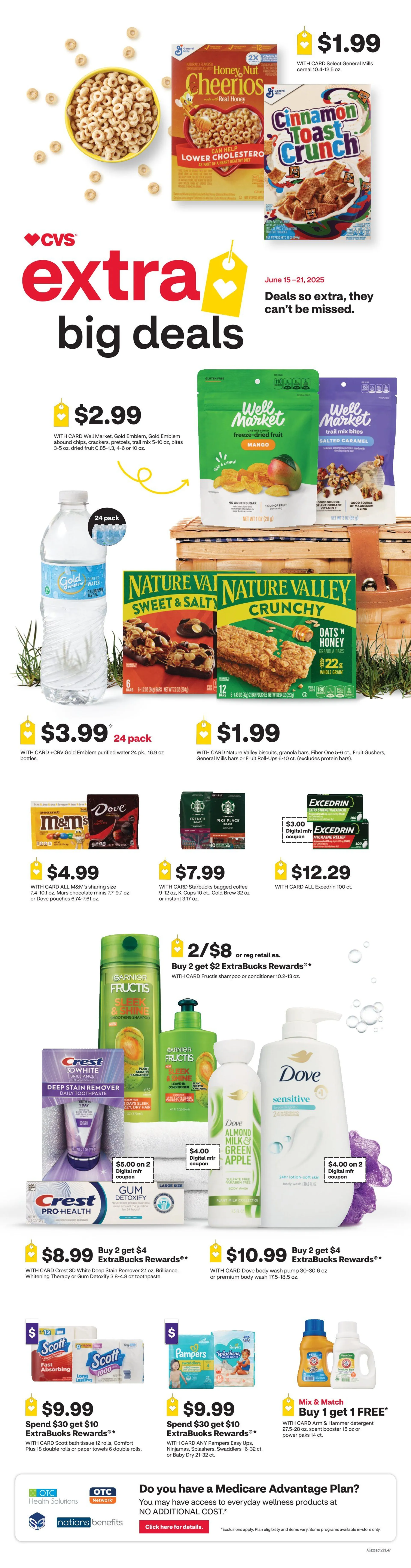 Weekly ad CVS Health Deals from June 15 to June 21 2025 - Page 1