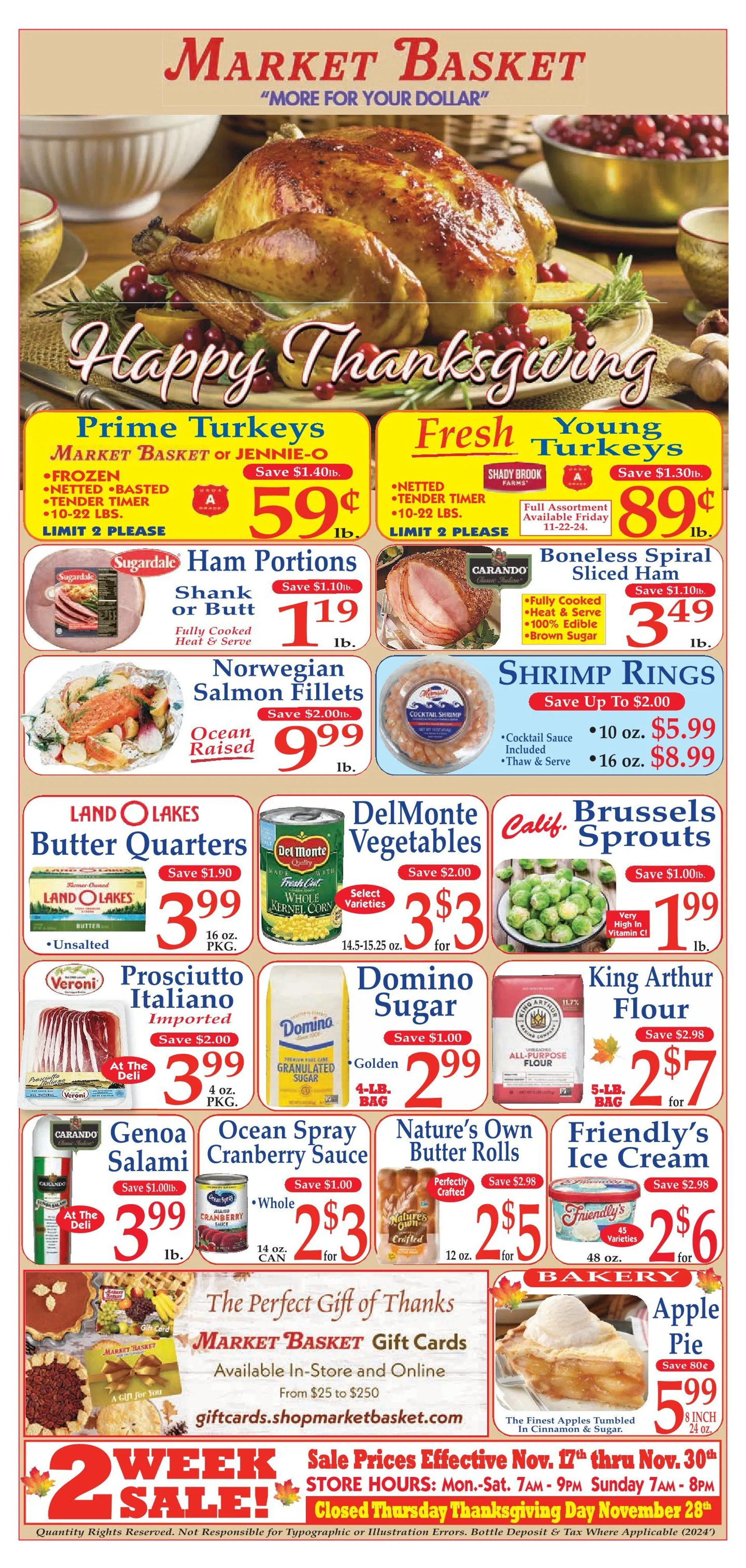 Weekly ad Market Basket Deals from November 18 to November 30 2024 - Page 