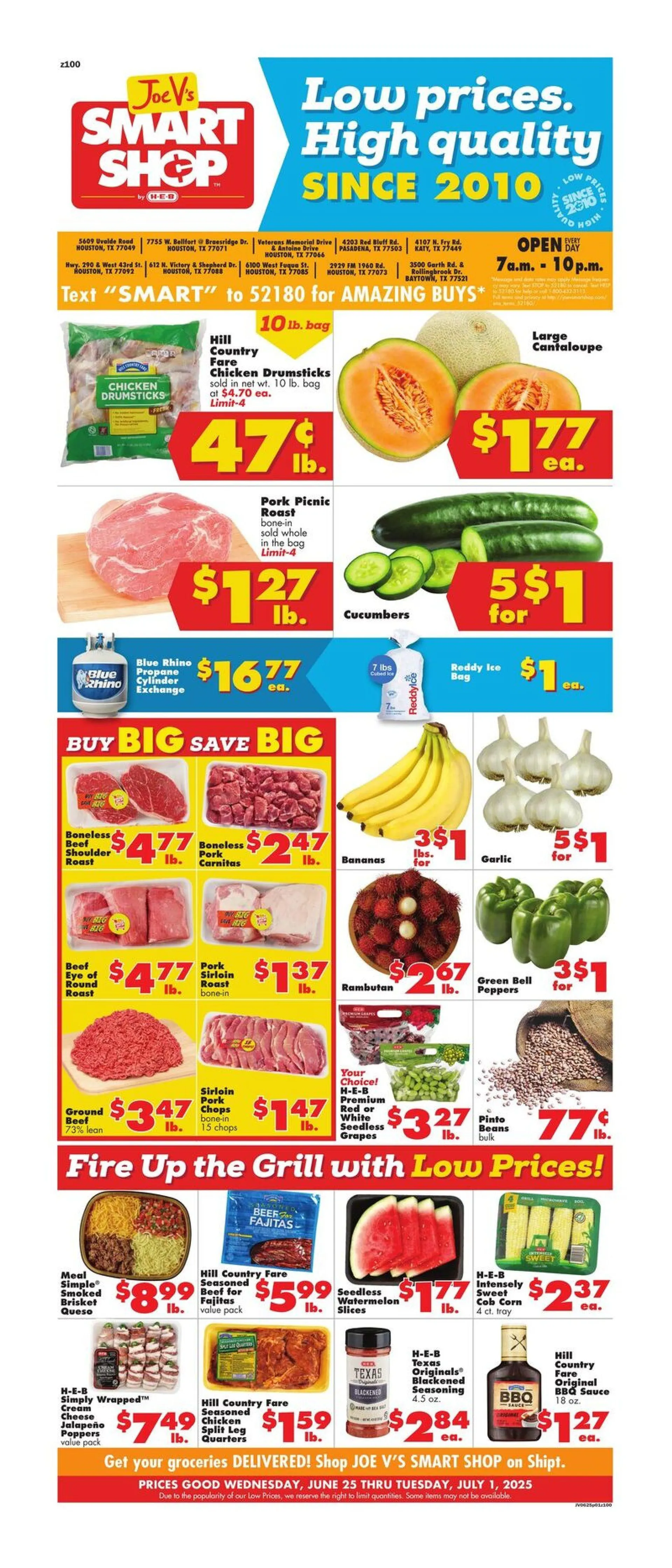 Weekly ad Joe V's Smart Shop weekly ads from June 25 to July 1 2025 - Page 1