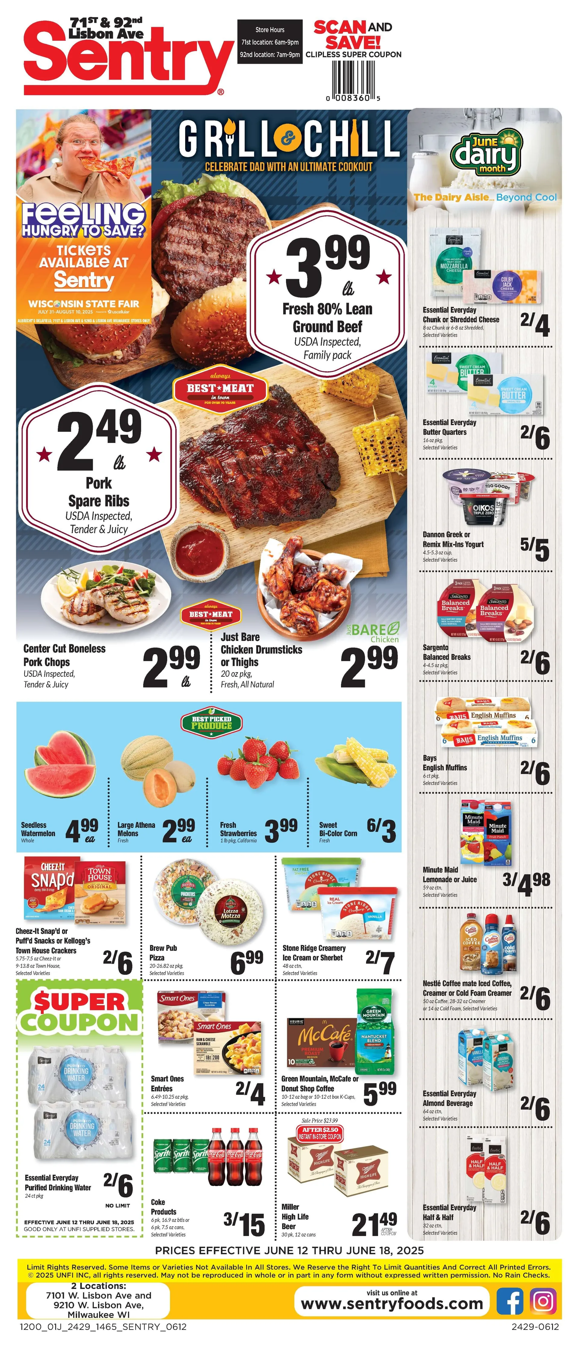Weekly ad Sentry Foods weekly ads from June 12 to June 18 2025 - Page 1