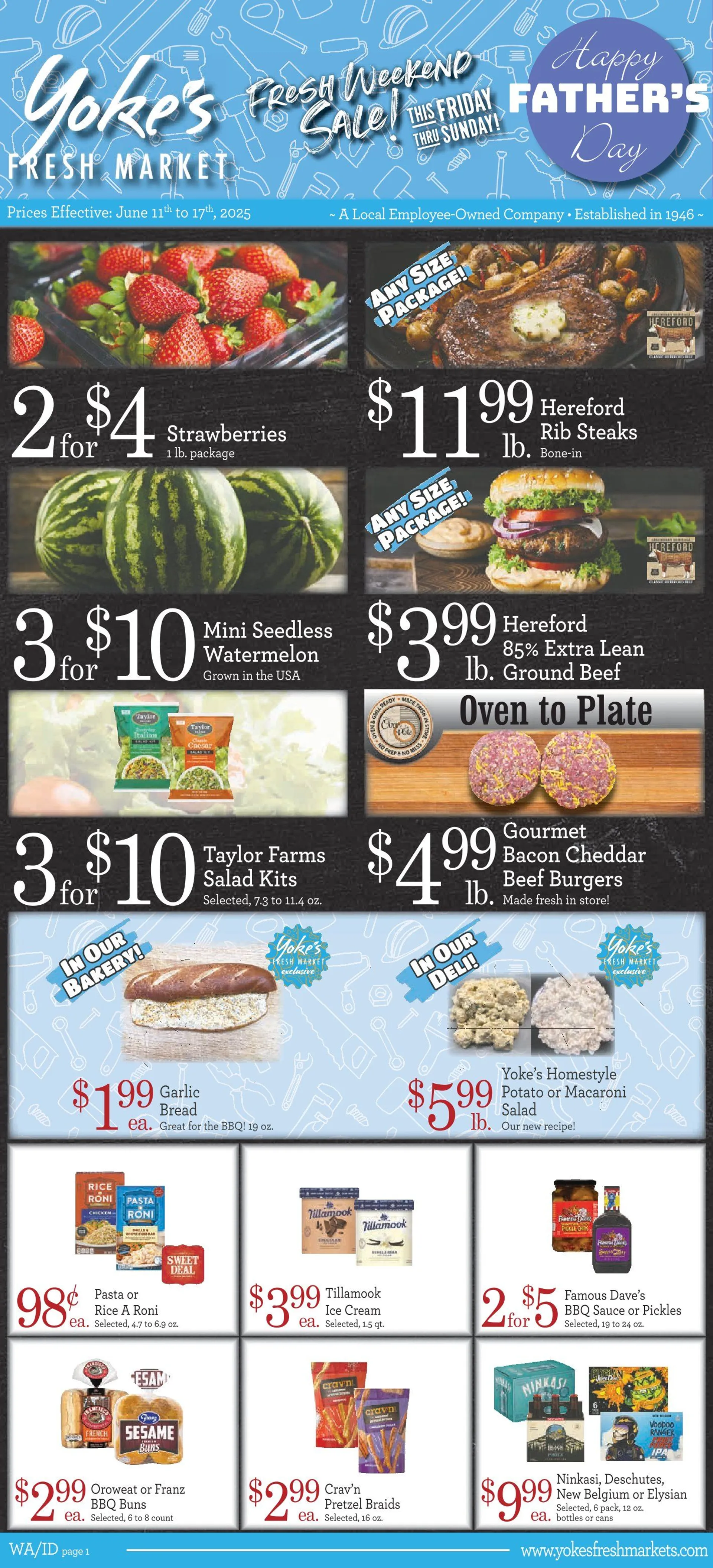 Weekly ad Yoke's Fresh Market weekly ads from June 11 to June 17 2025 - Page 1