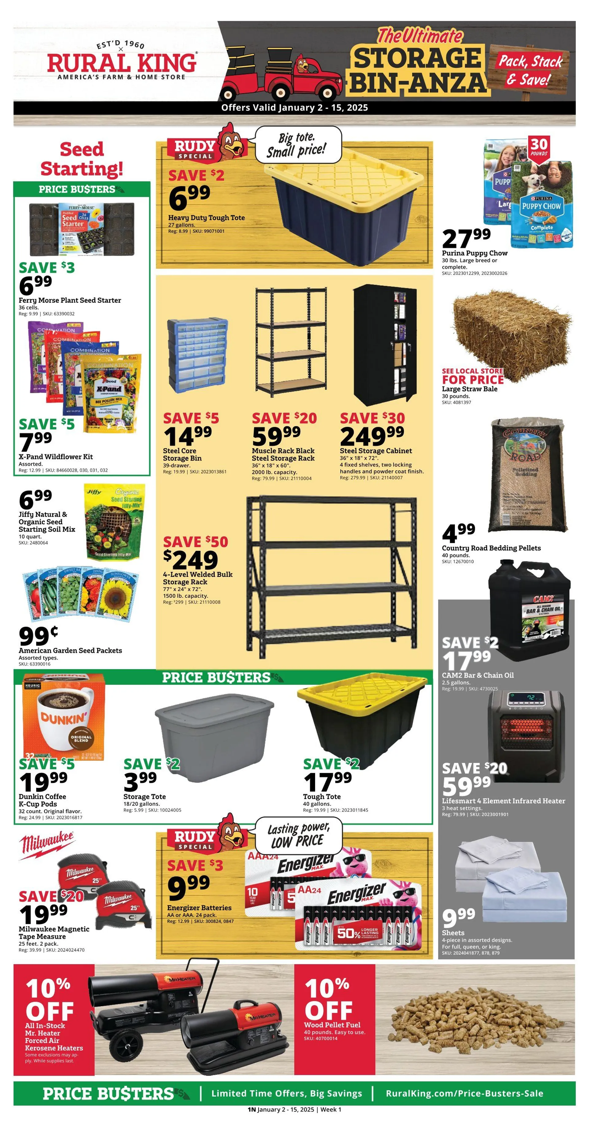 Weekly ad Rural King Offers from January 1 to January 15 2025 - Page 