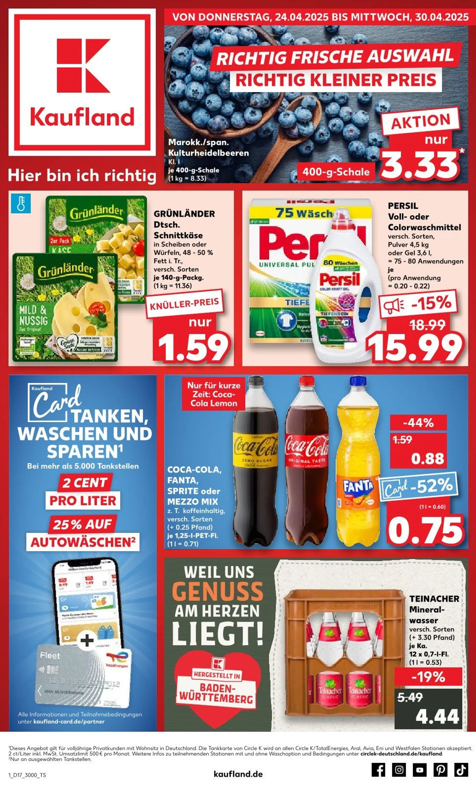 Kaufland Prospekt von 24. April bis 30. April 2025 - Prospekt seite 