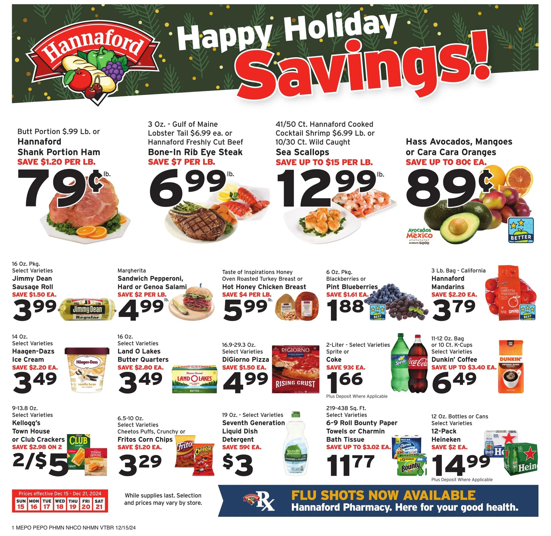 Weekly ad Hannaford Deals from December 16 to December 25 2024 - Page 