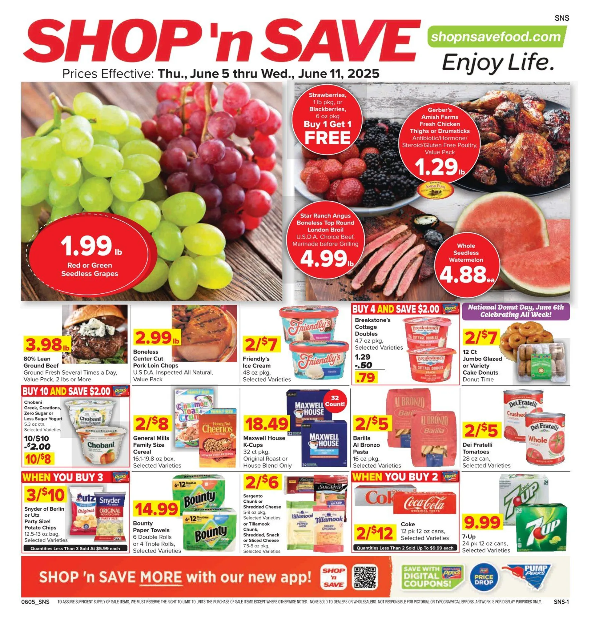 Weekly ad Shop'n Save weekly ads from June 5 to June 11 2025 - Page 1