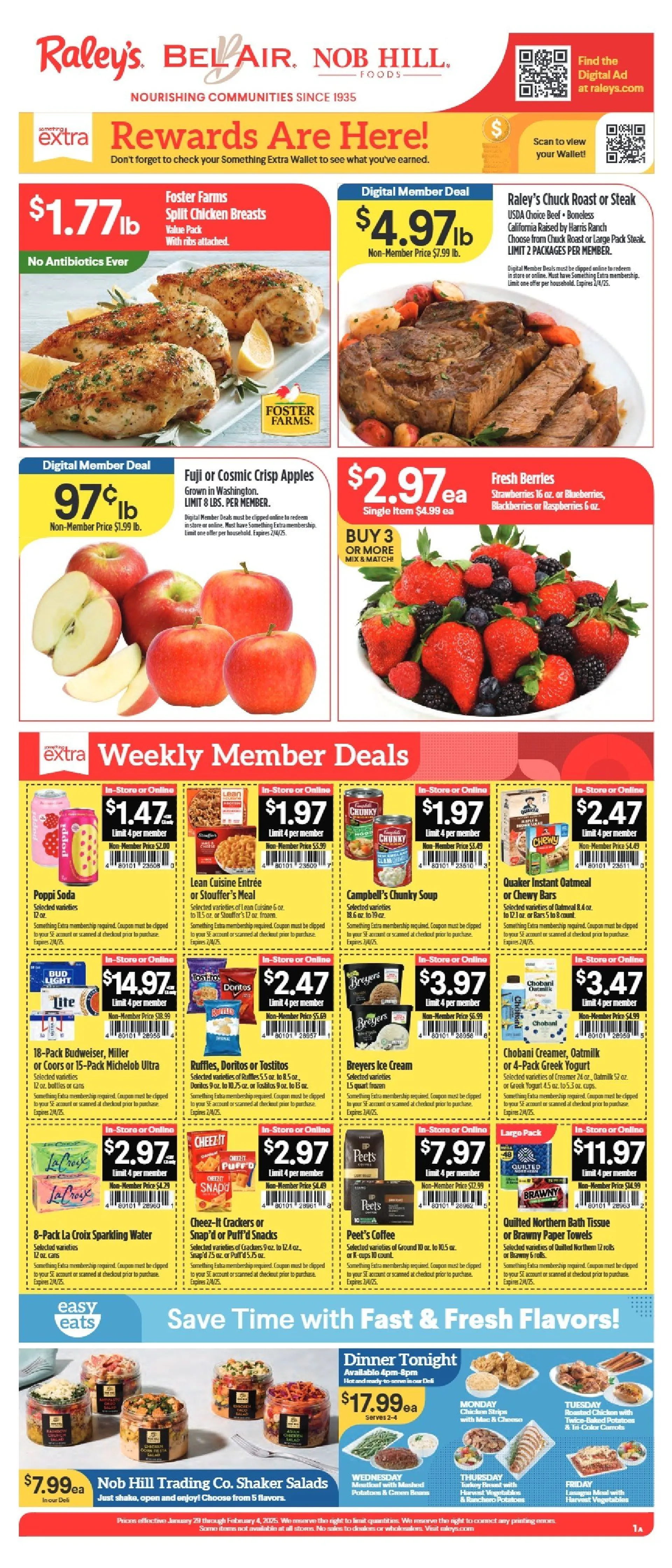 Weekly ad Raley's Sales from January 29 to February 4 2025 - Page 