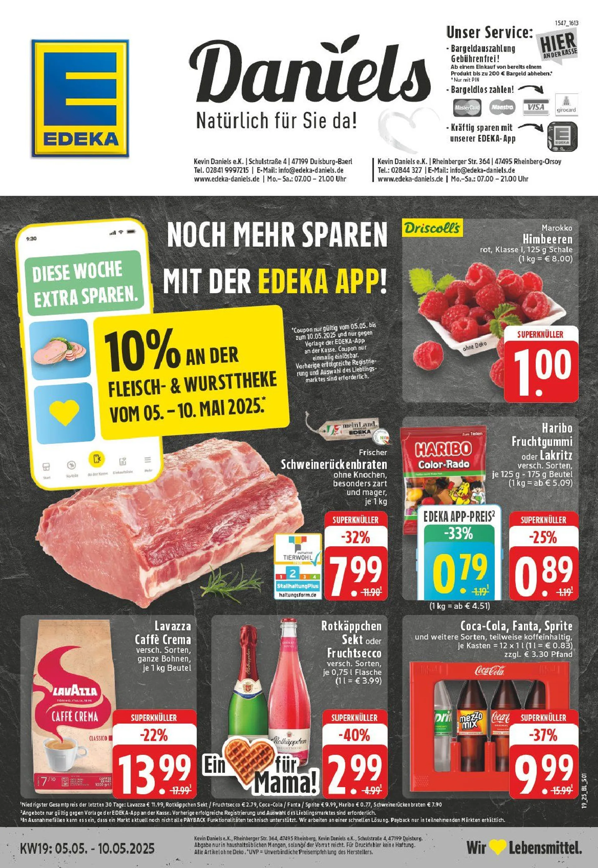 Edeka Prospekt von 5. Mai bis 10. Mai 2025 - Prospekt seite 