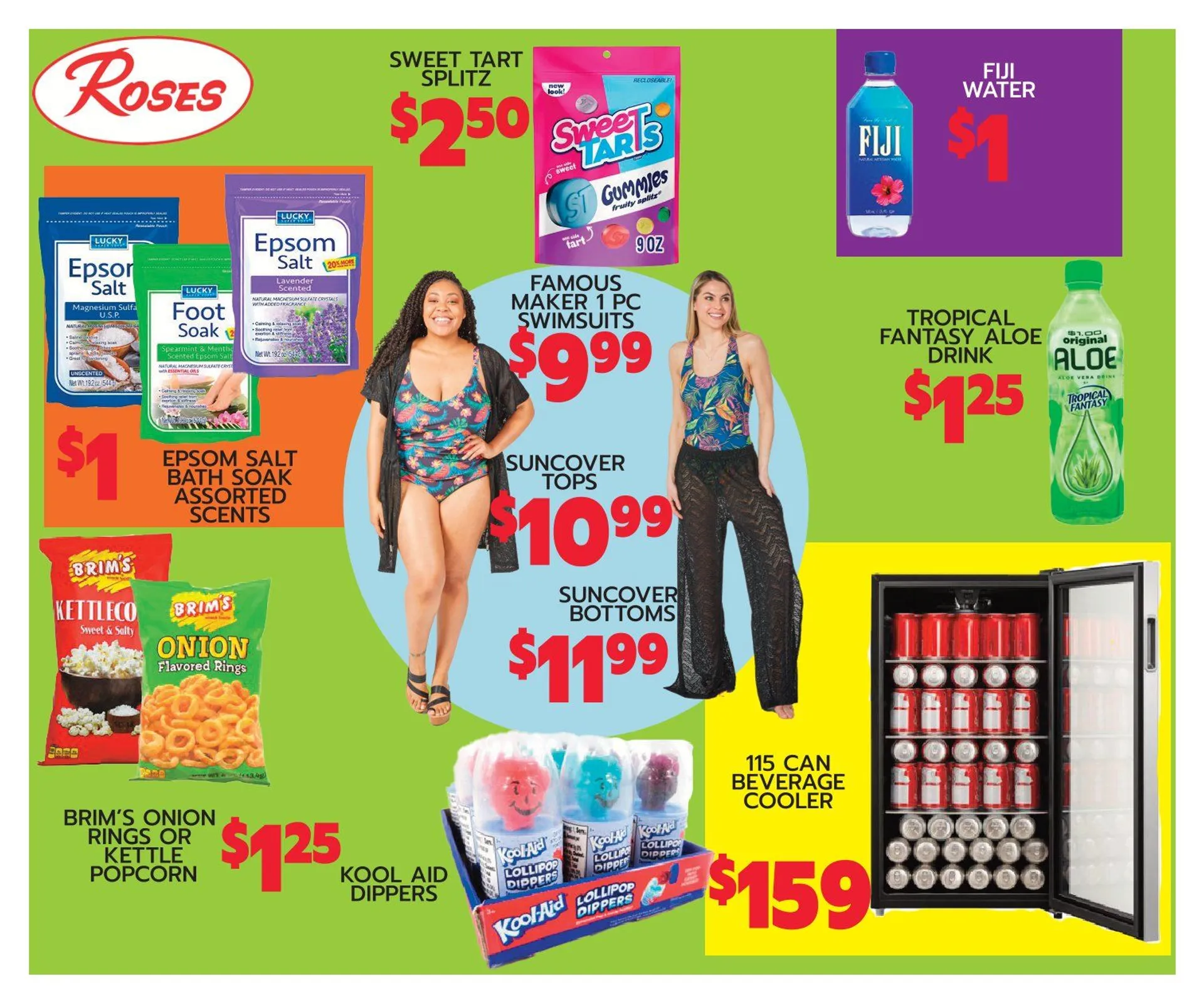 Weekly ad Roses Discoun Sales from July 28 to August 2 2025 - Page 1