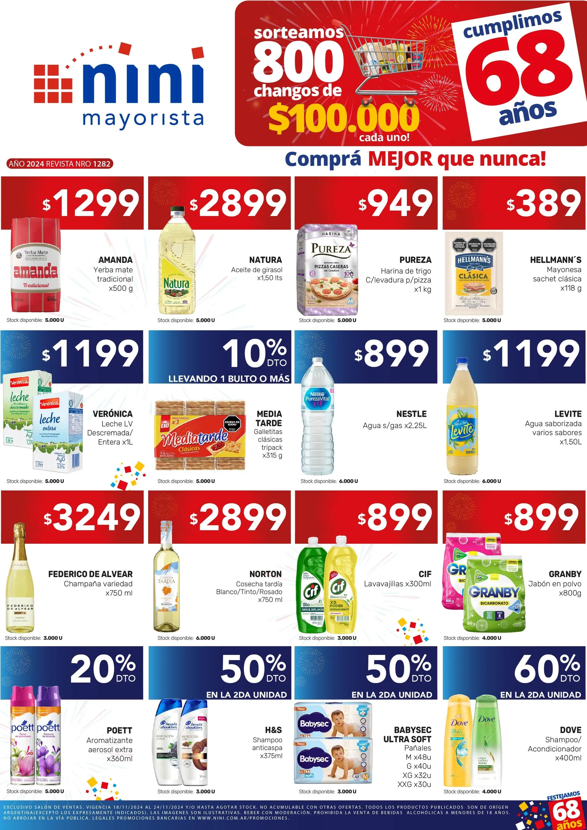 Ofertas de Nini Mayorista Ofertas 18 de noviembre al 24 de noviembre 2024 - Página  del catálogo