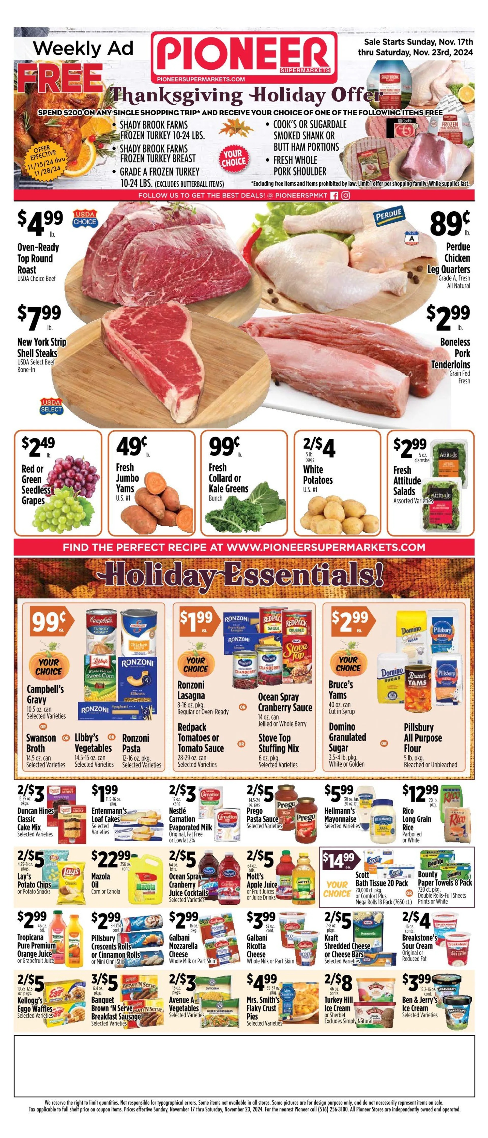 Weekly ad Weekly ad from November 17 to November 24 2024 - Page 