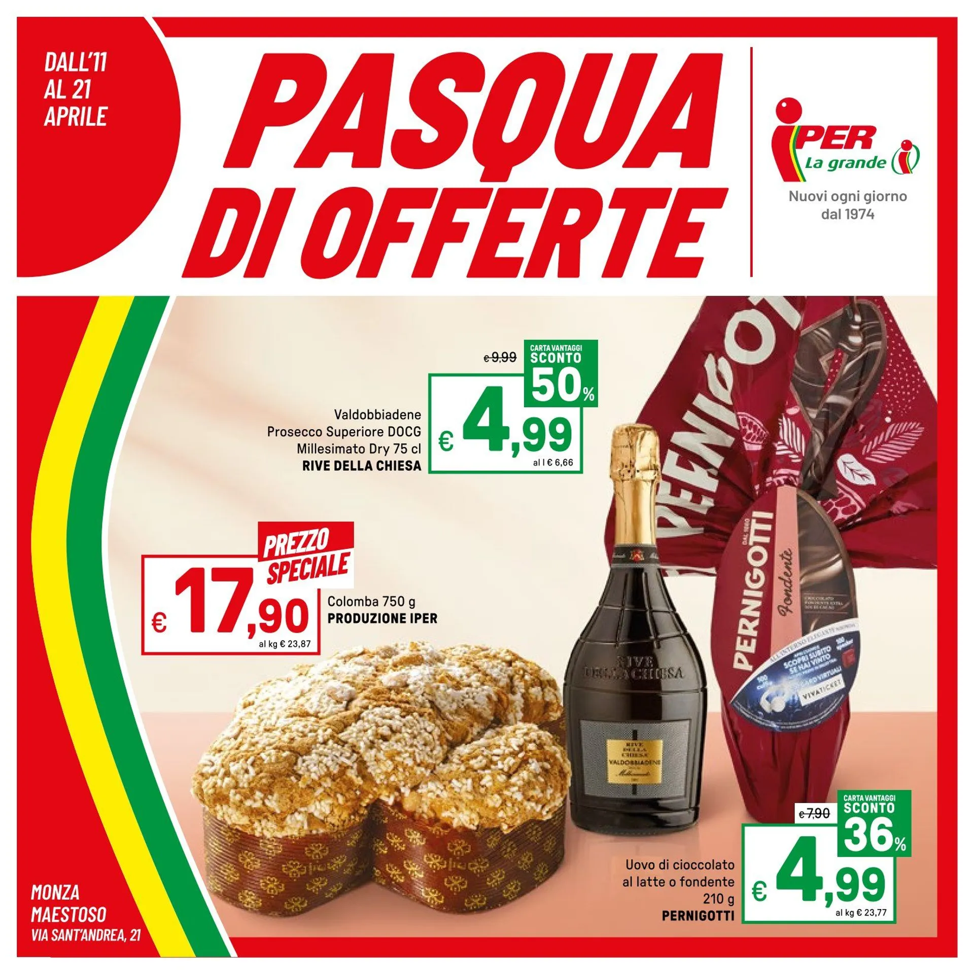 Volantini Iper, La grande i da 11 aprile a 21 aprile di 2025 - Pagina del volantino 