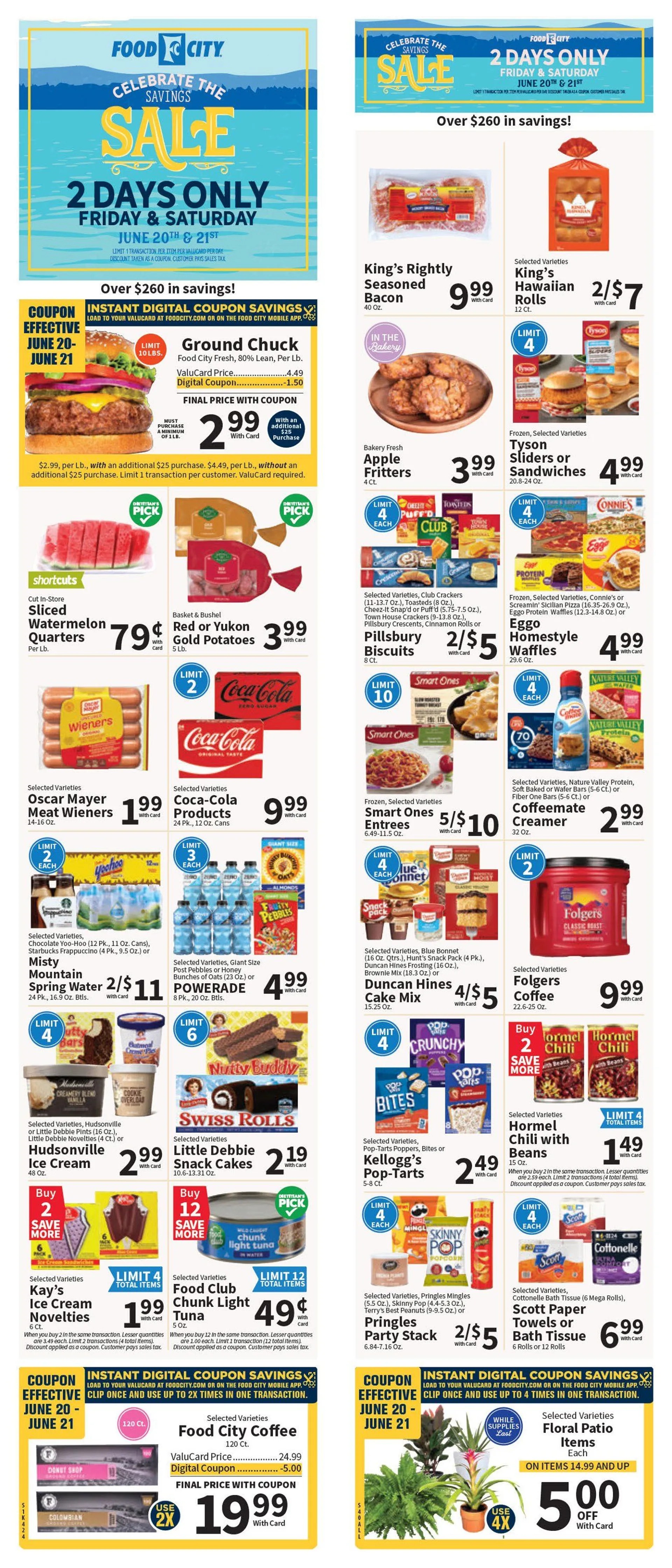 Weekly ad Food City Sales from June 20 to June 21 2025 - Page 1