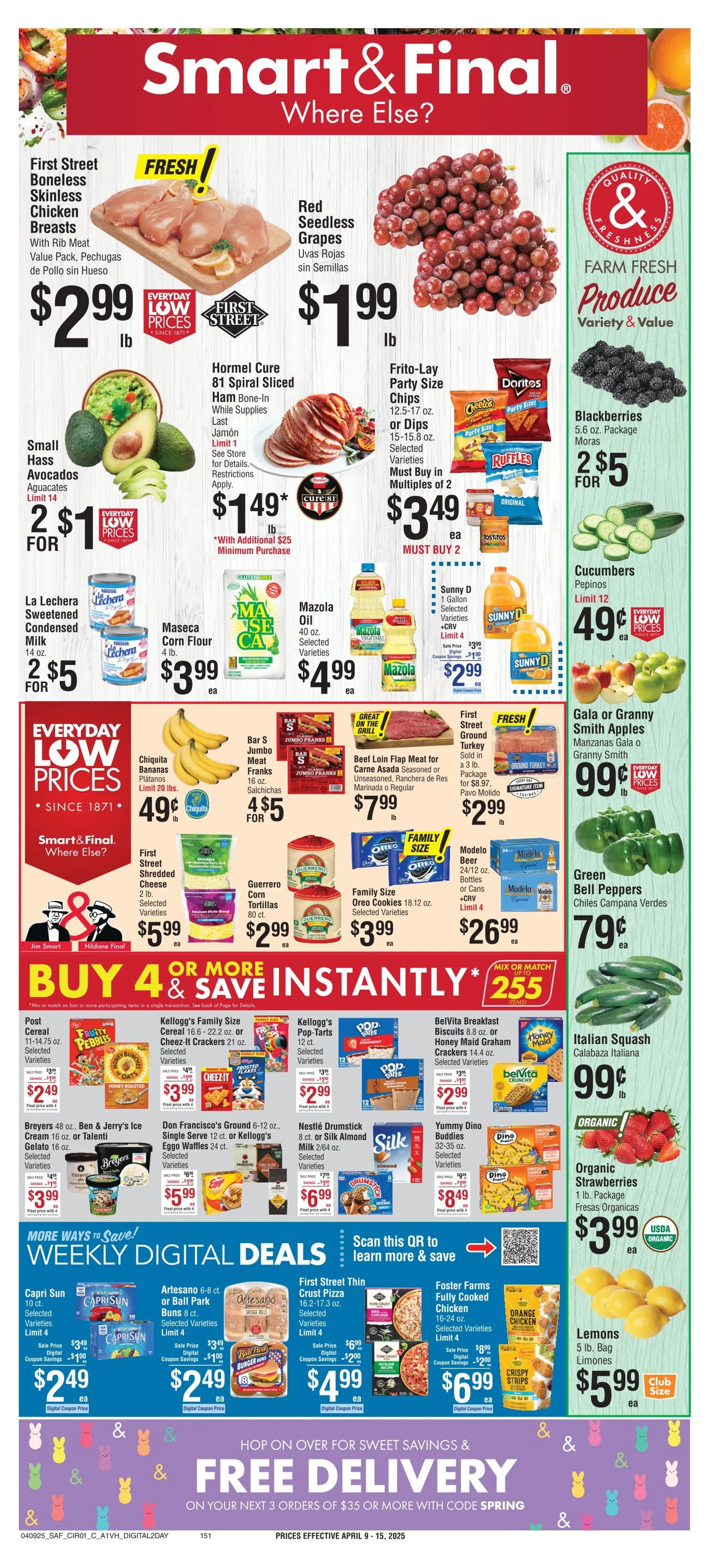 Weekly ad Smart and Final Deals from April 9 to April 15 2025 - Page 