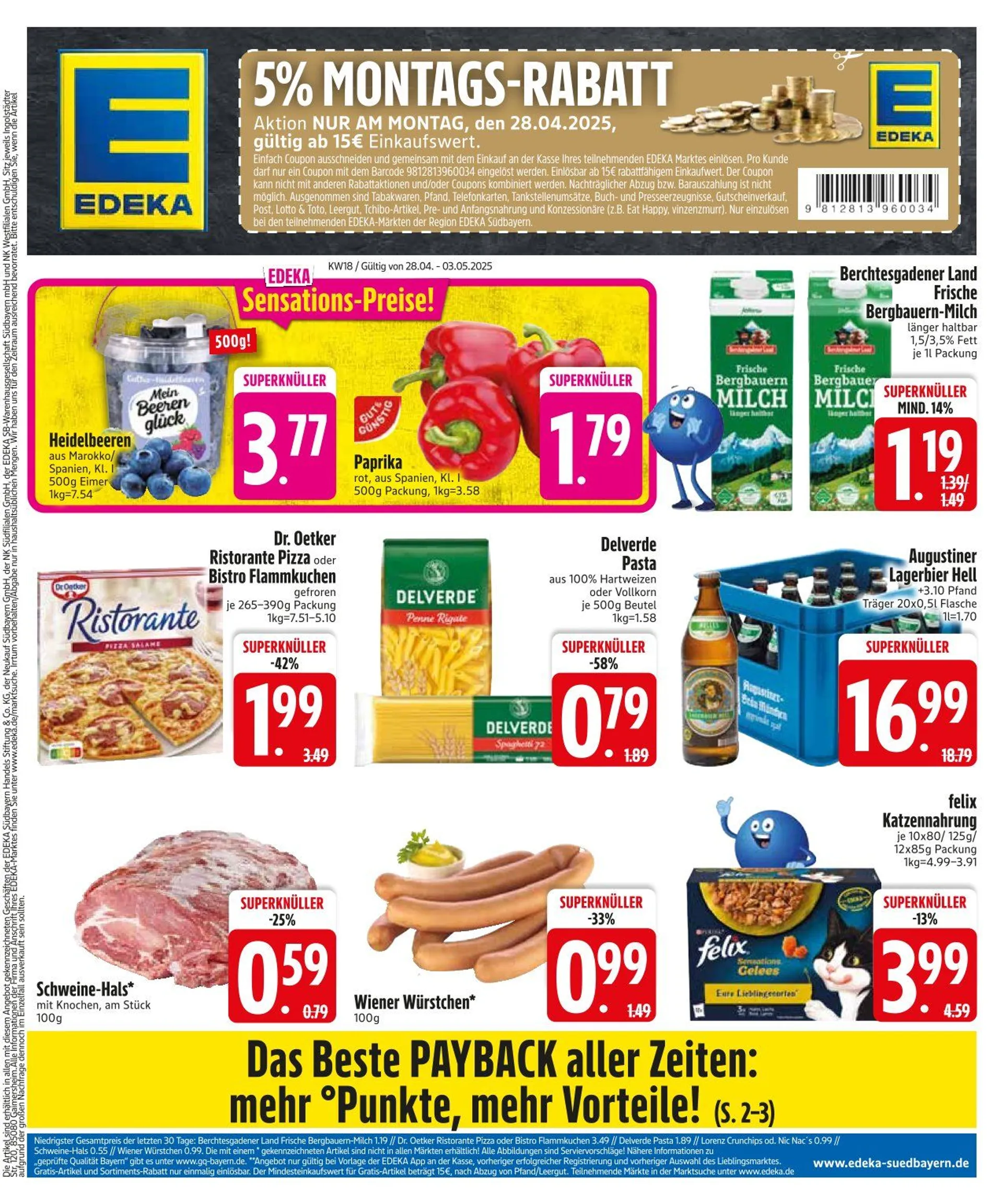 Edeka Prospekt von 28. April bis 3. Mai 2025 - Prospekt seite 