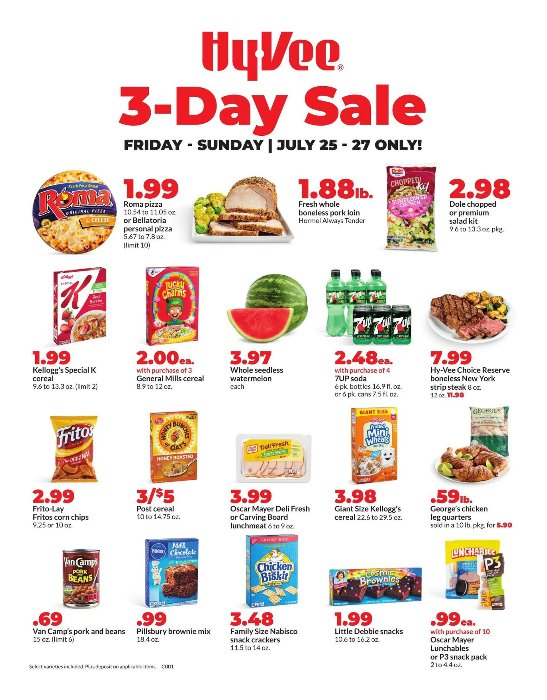 Weekly ad HyVee weekly ads from July 23 to July 28 2025 - Page 1