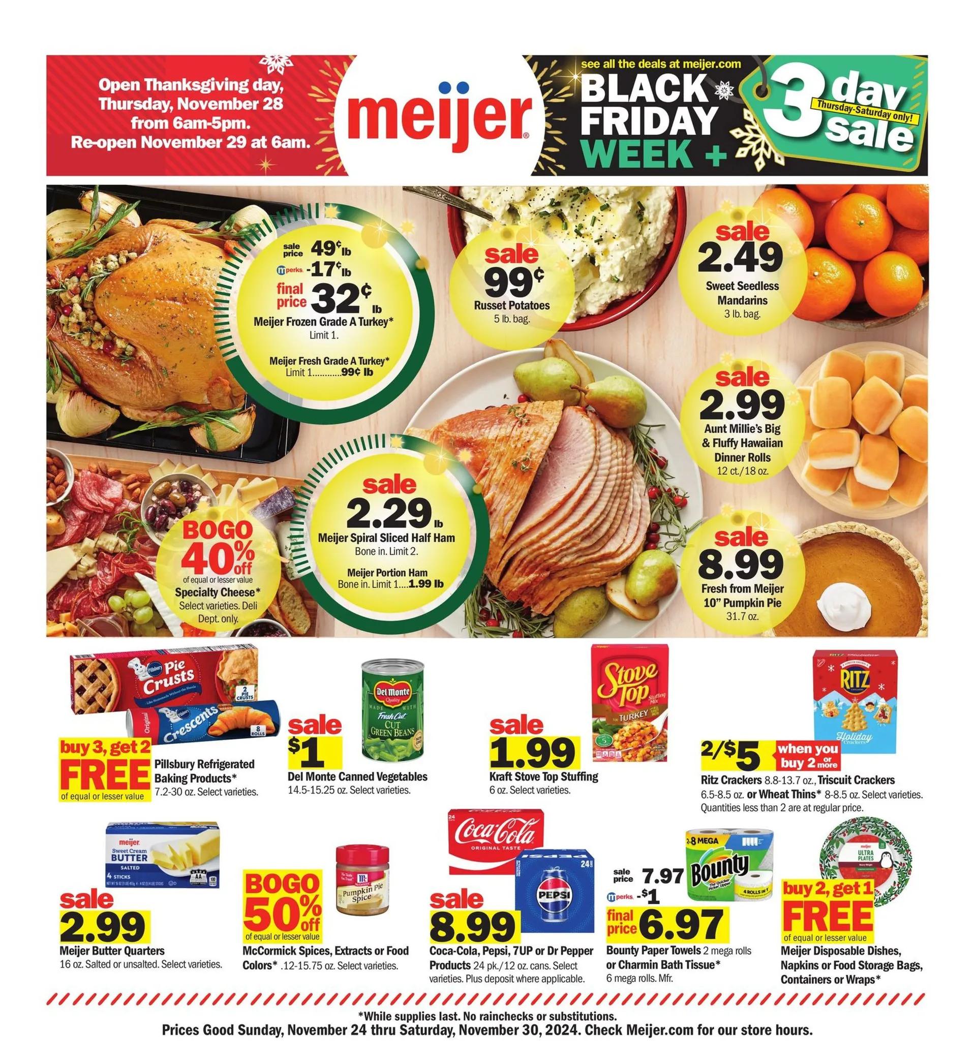 Weekly ad Meijer Weekly Ad from November 24 to November 30 2024 - Page 