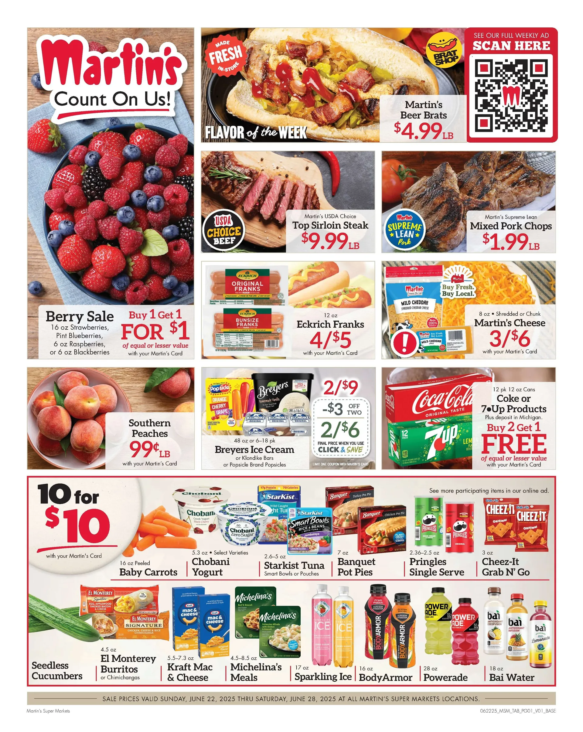Weekly ad Martin’s weekly ads from June 22 to June 28 2025 - Page 1