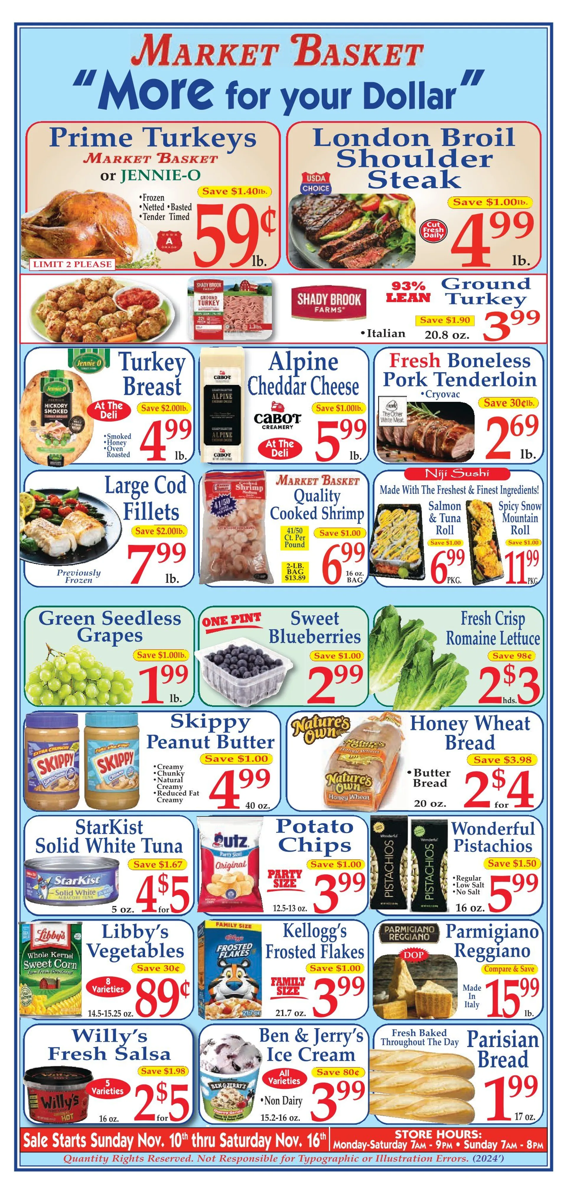 Weekly ad Market Basket Deals from November 11 to November 16 2024 - Page 