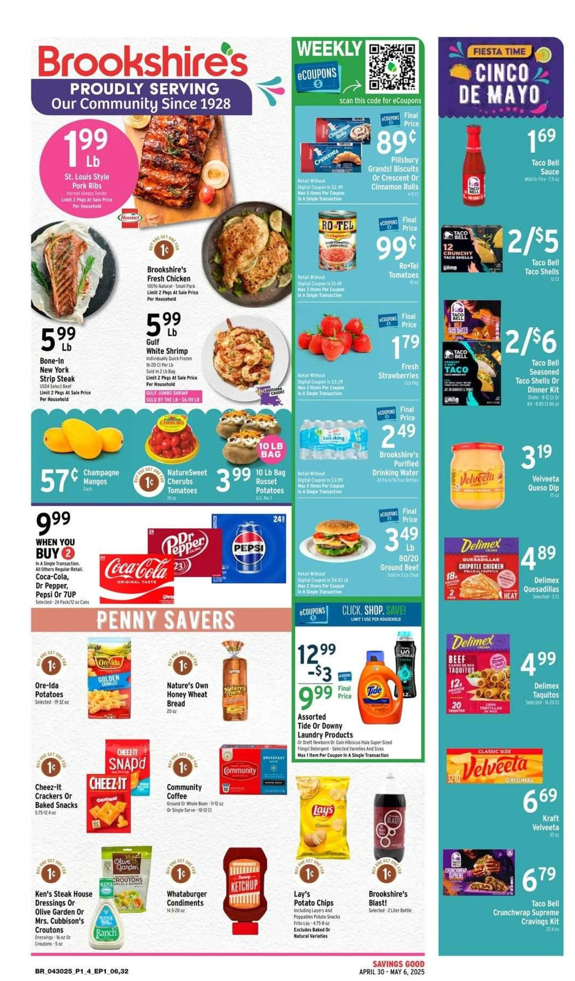 Weekly ad Brookshires Deals from April 30 to May 6 2025 - Page 