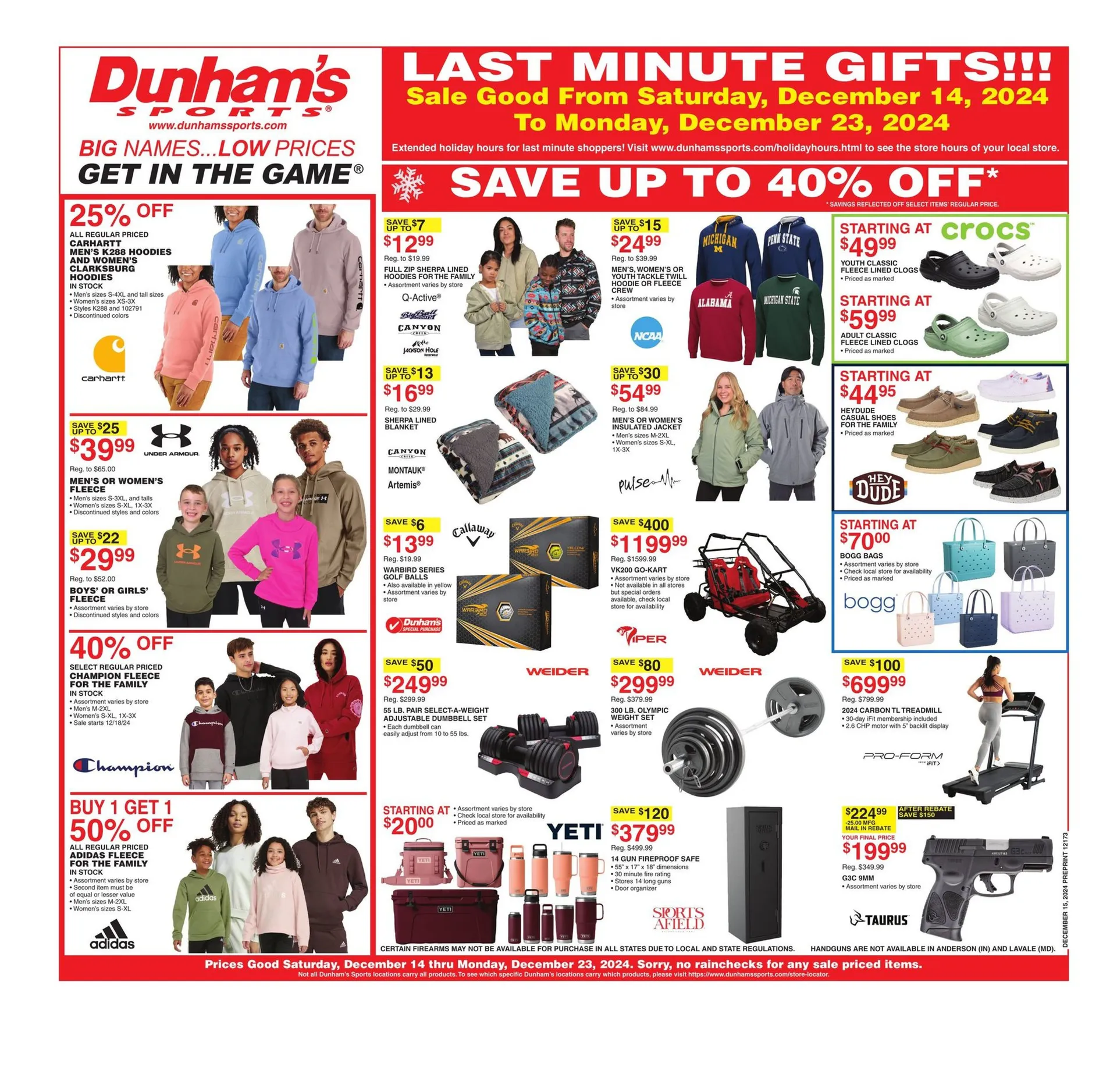 Weekly ad Dunham's Sport Deals from December 13 to December 23 2024 - Page 