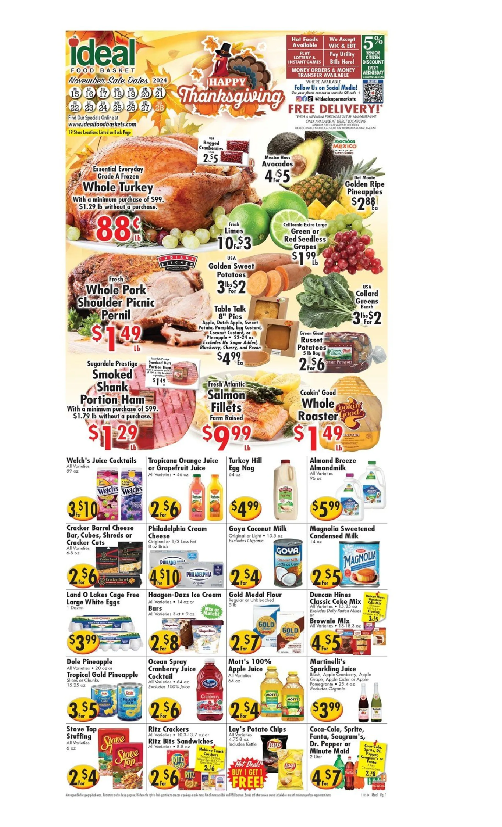 Weekly ad Weekly ad from November 17 to November 28 2024 - Page 