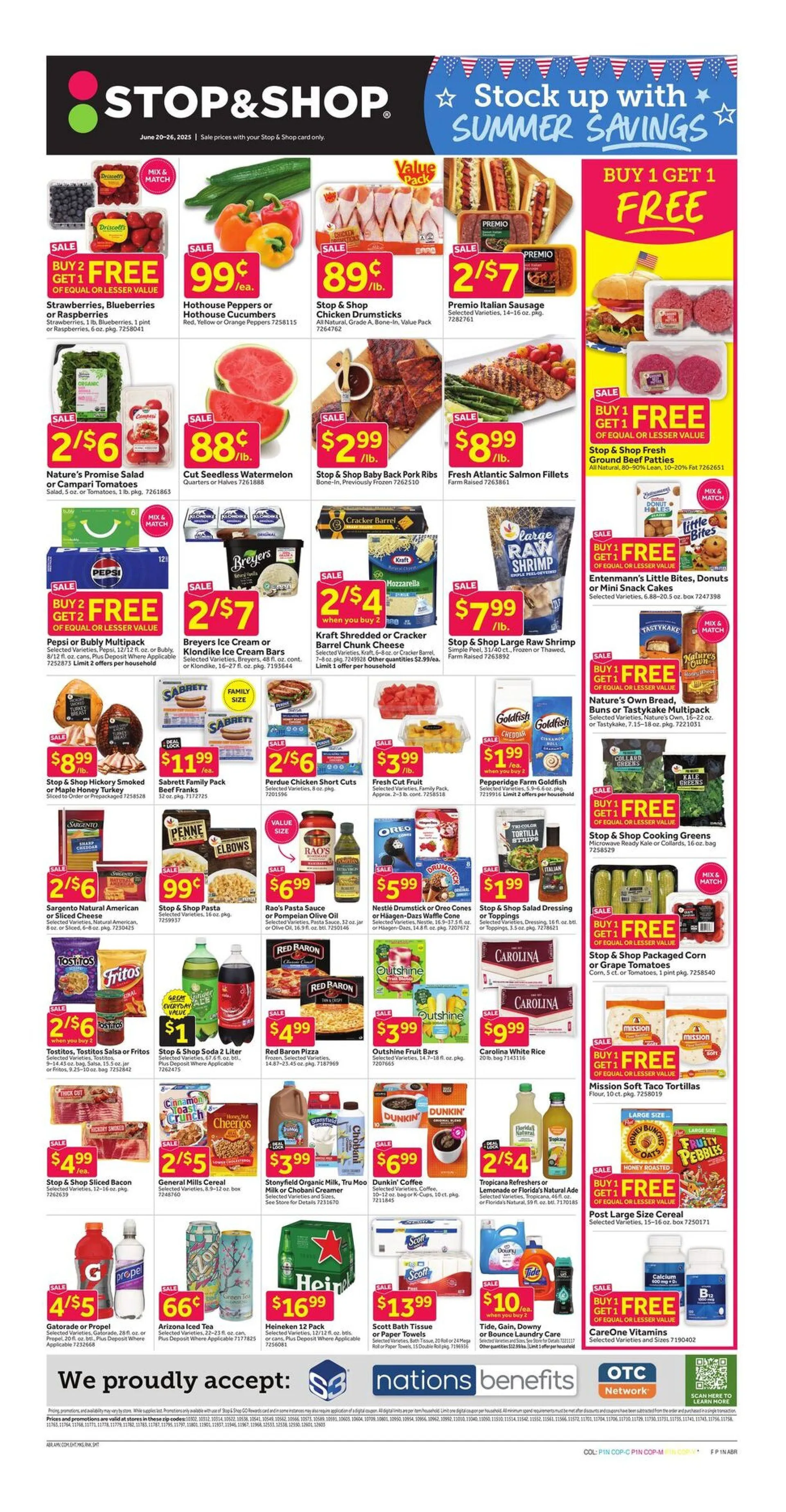 Weekly ad Stop & Shop weekly ads from June 20 to June 26 2025 - Page 1