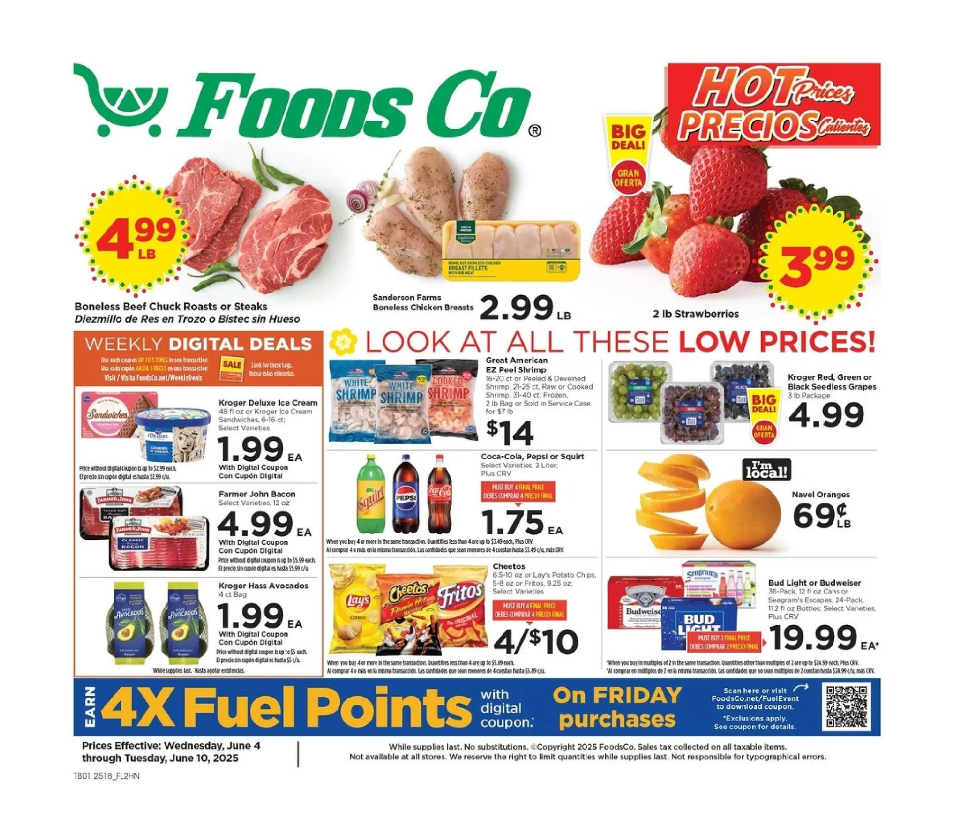 Weekly ad Foods Co. Deals from June 5 to June 10 2025 - Page 1