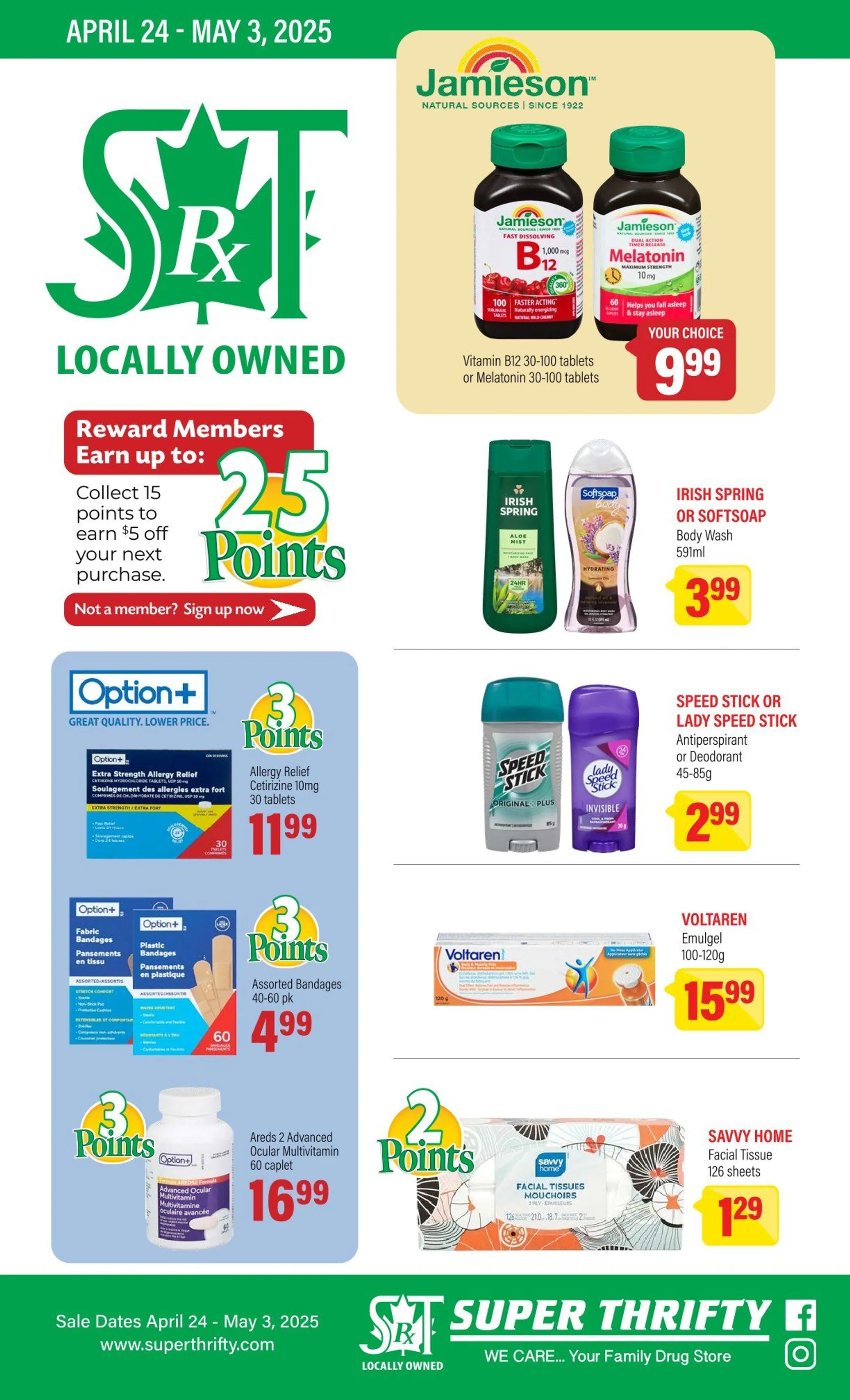 Super Thrifty Sales from April 24 to May 3 2025 - flyer page 