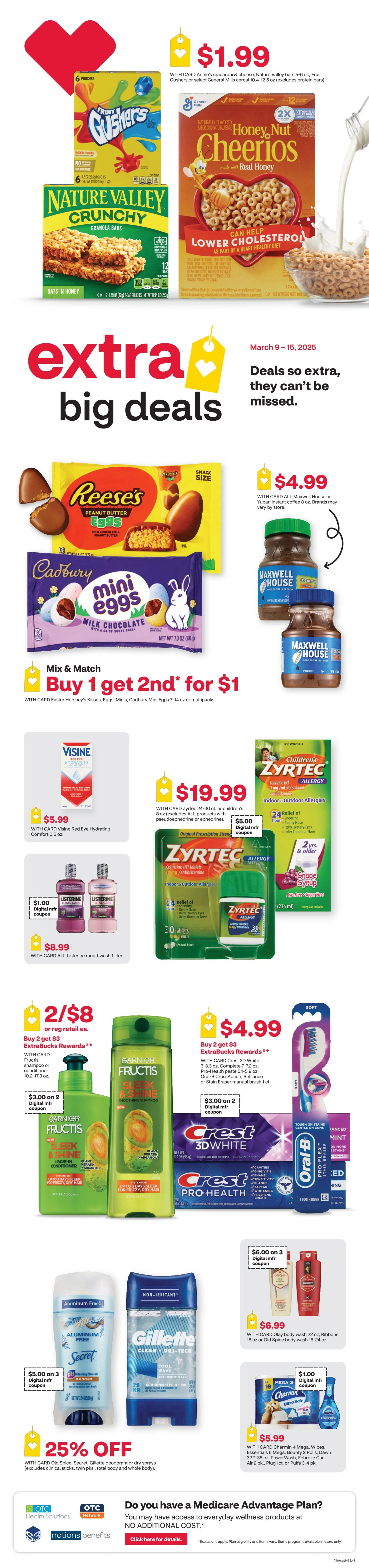 Weekly ad CVS Health Deals from March 11 to March 16 2025 - Page 