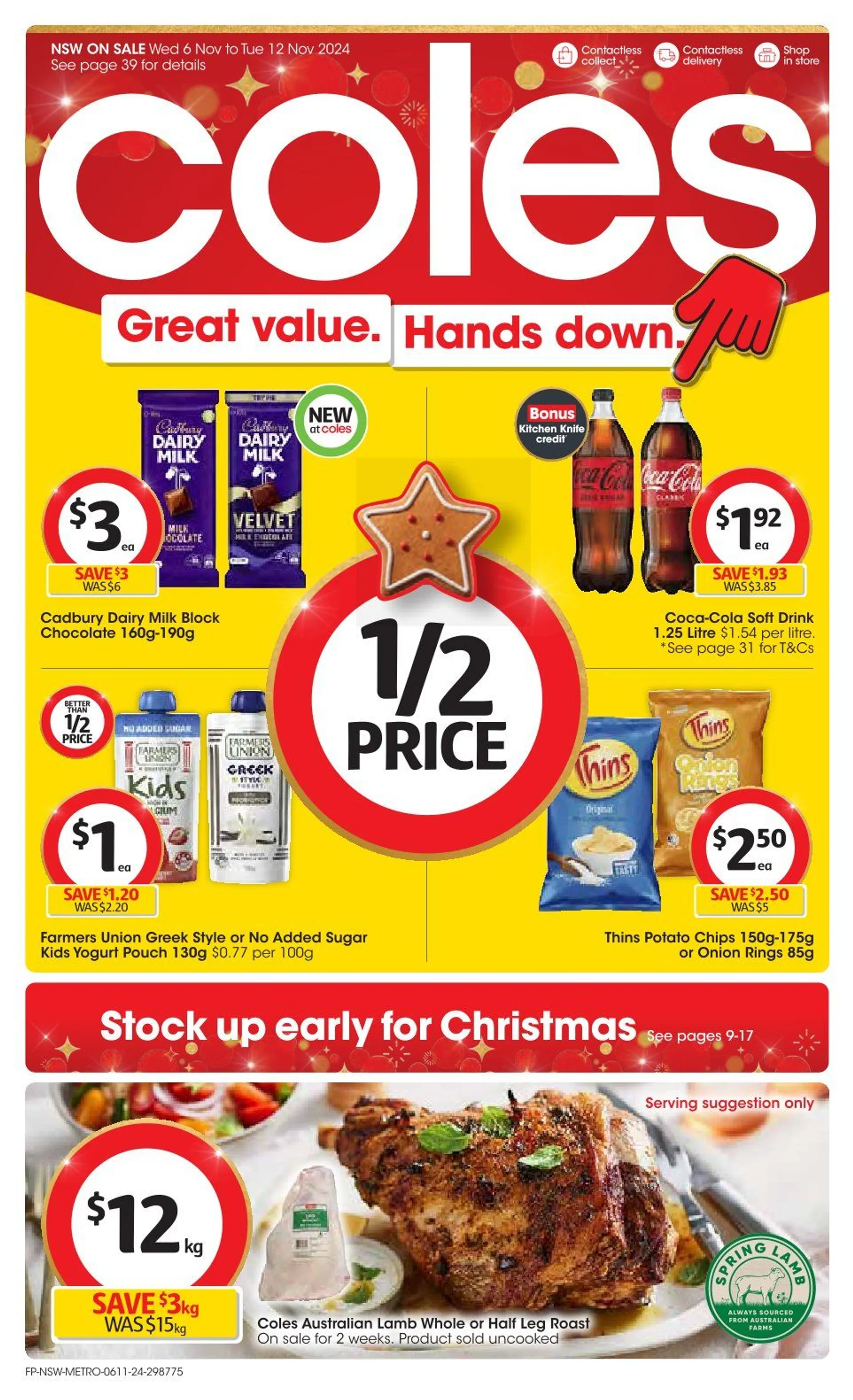 Coles Weekly Ad - Catalogue valid from 6 November to 12 November 2024 - page 