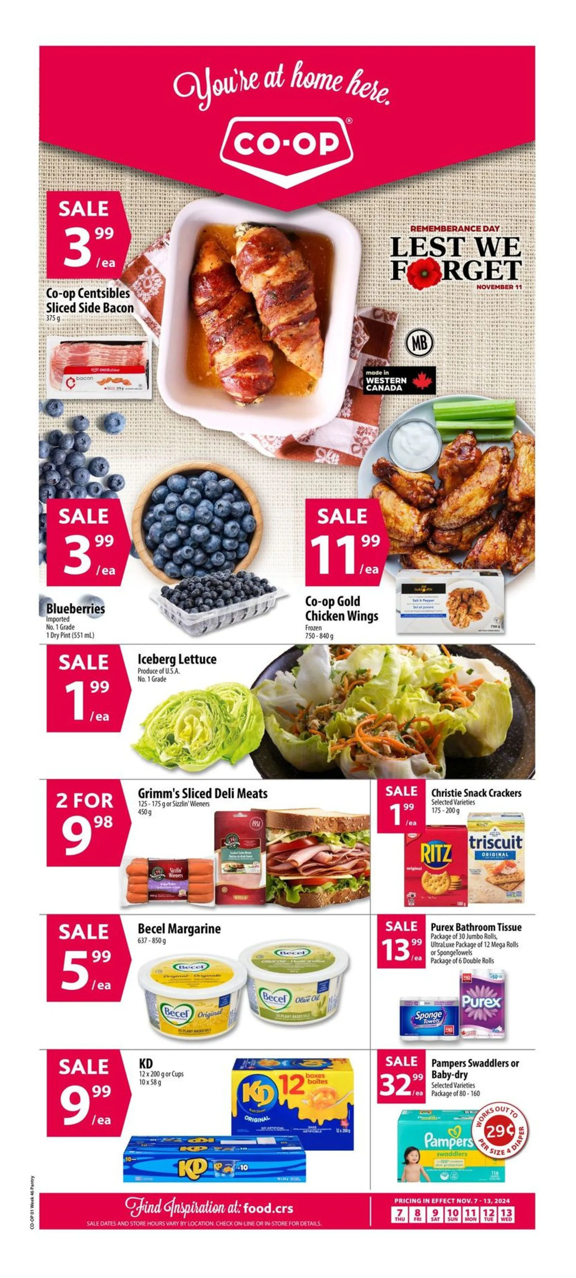 Co-op Food Weekly Ad from November 7 to November 13 2024 - flyer page 