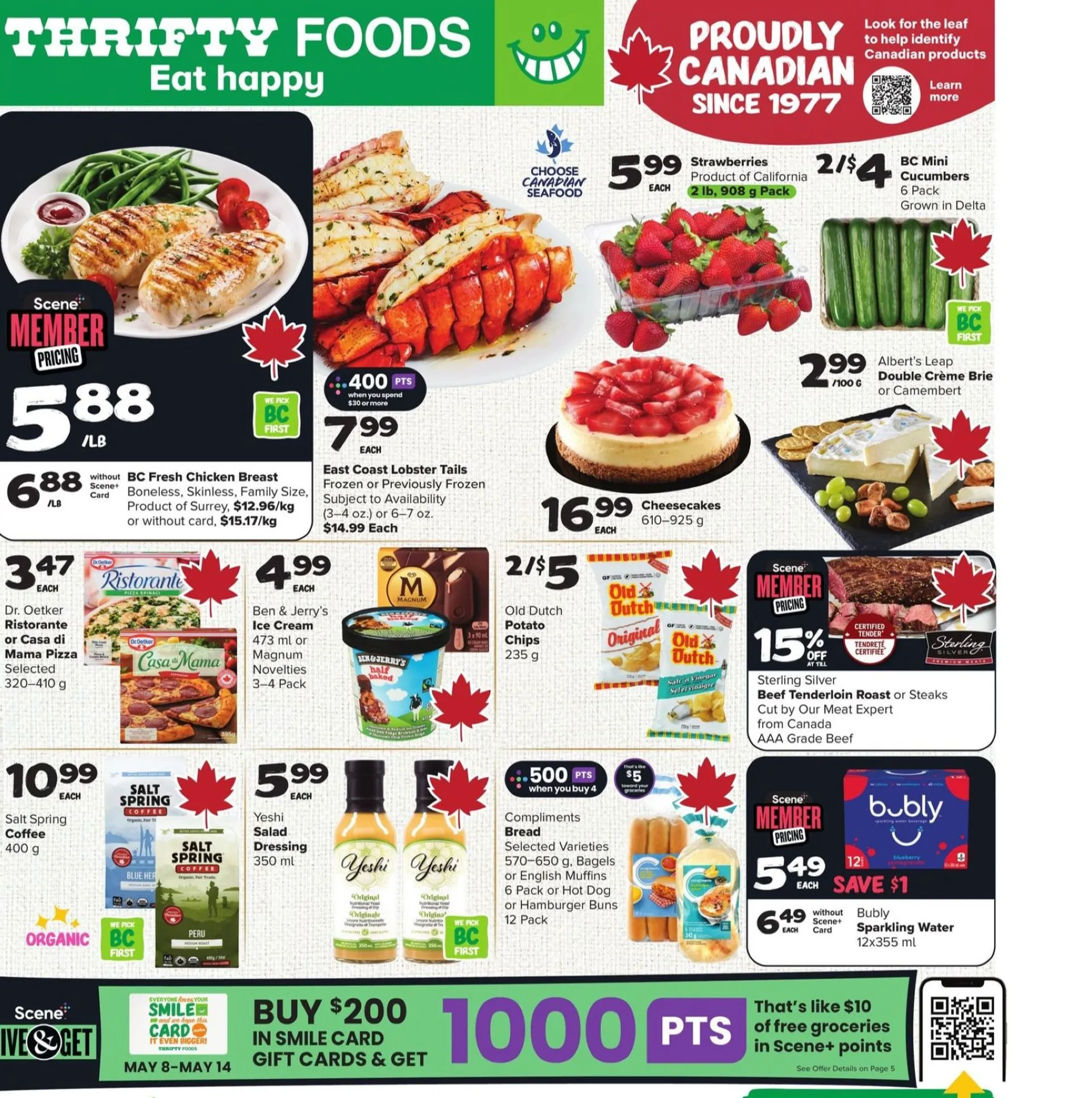 Thrifty Foods Deals from May 8 to May 14 2025 - flyer page 