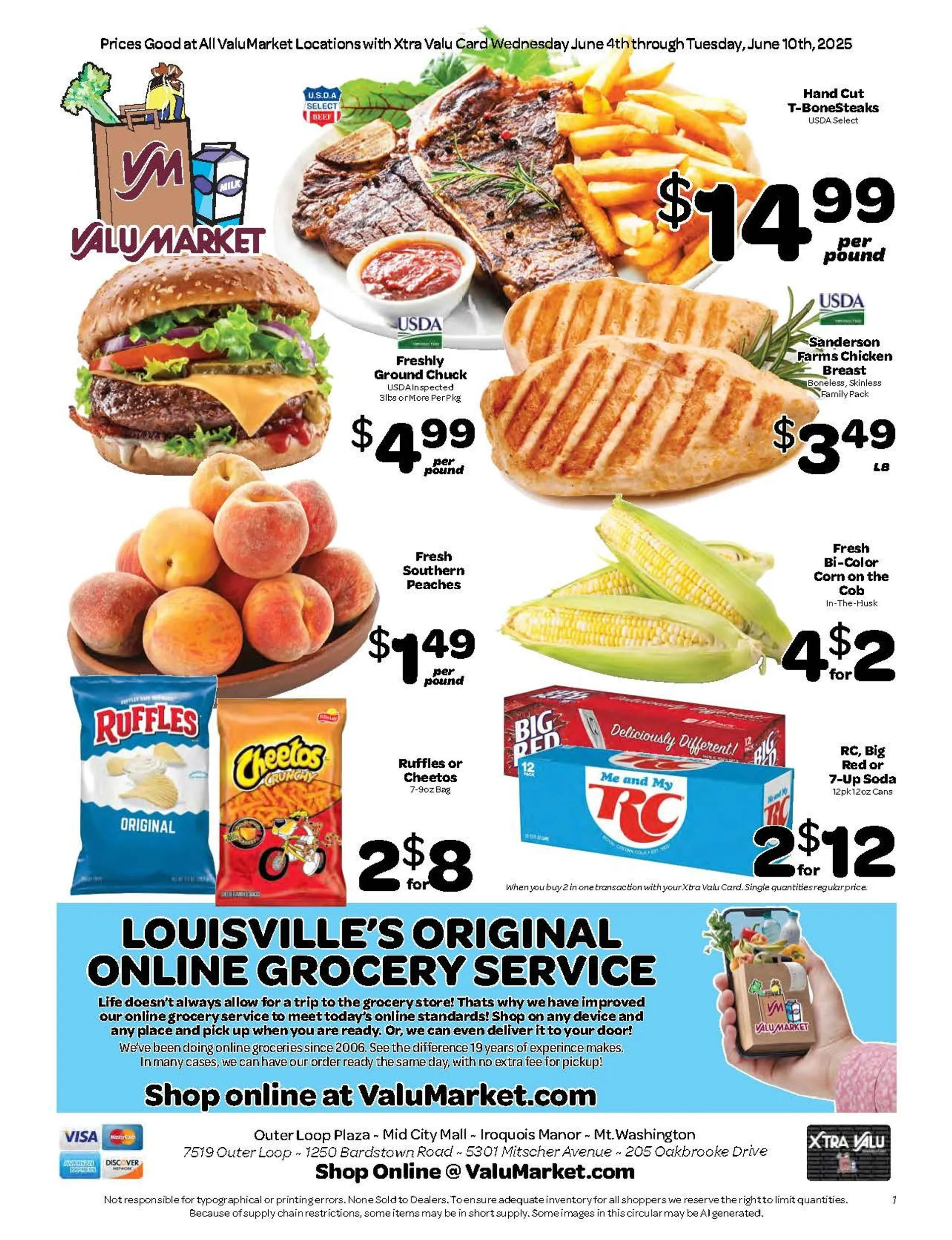 Weekly ad ValuMarket weekly ads from June 4 to June 10 2025 - Page 1