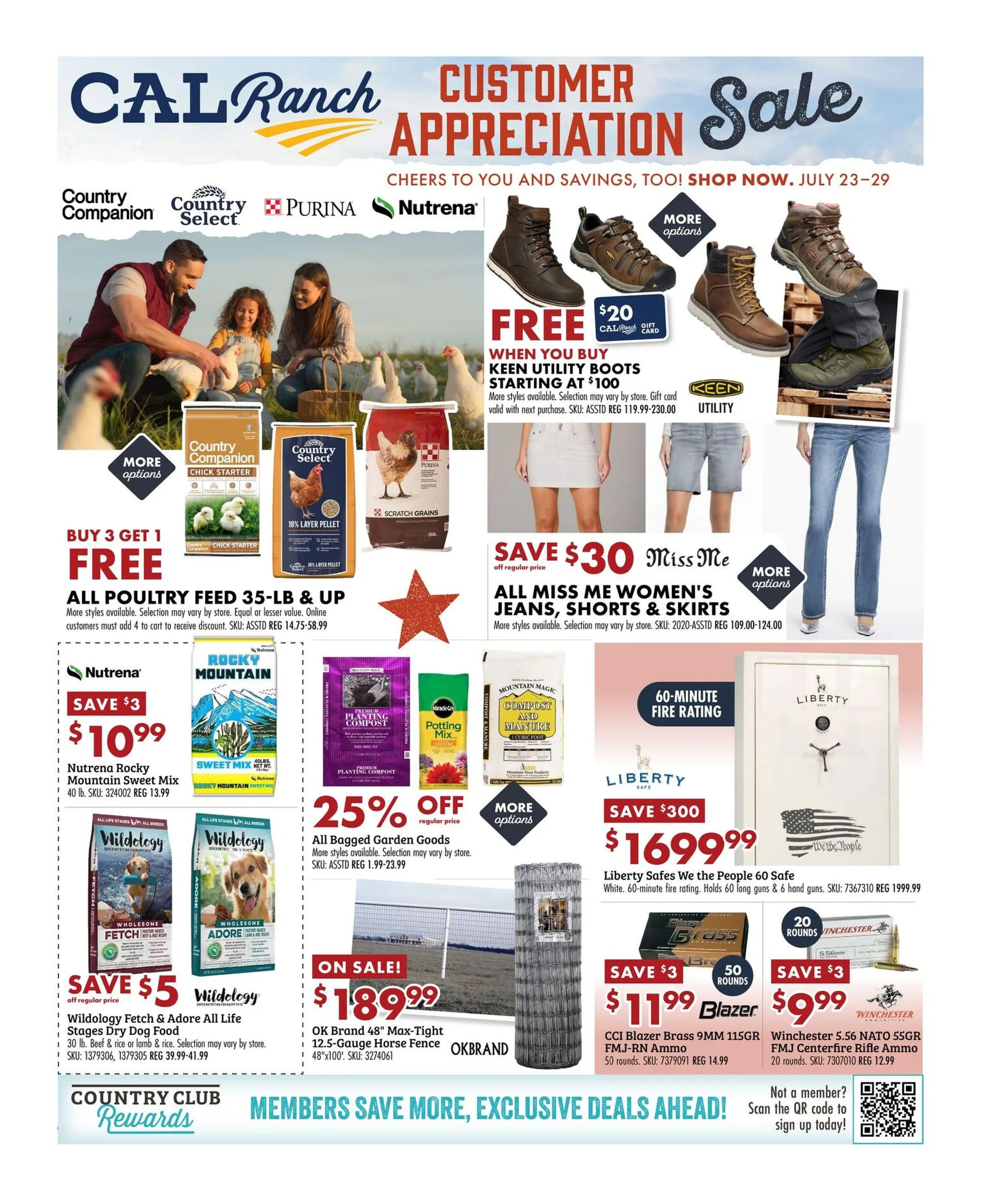 Weekly ad C-A-L Ranch Stores Sales from July 23 to July 29 2025 - Page 1