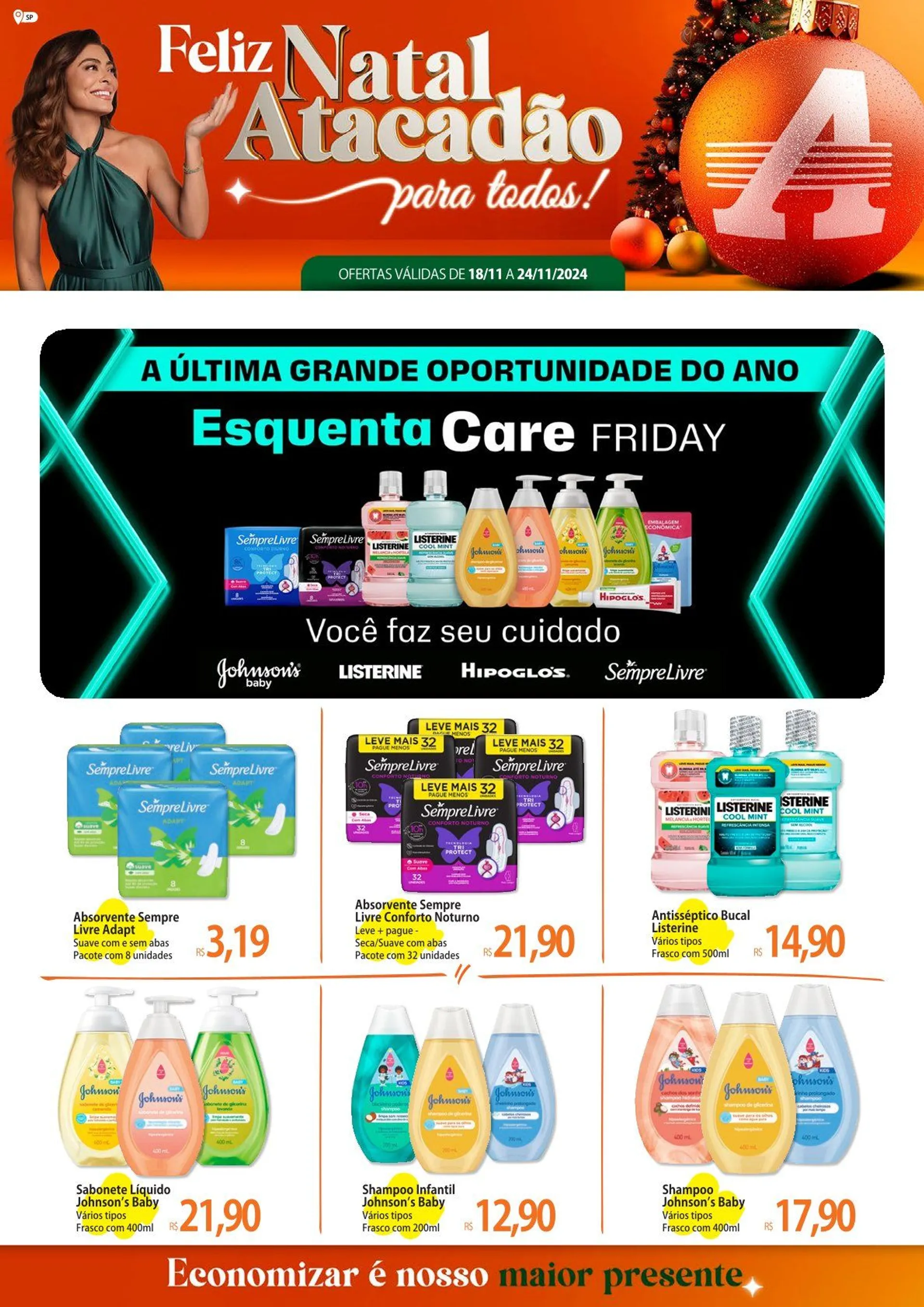 Encarte de Atacadão Ofertas de brochura 18 de novembro até 24 de novembro 2024 - Pagina 