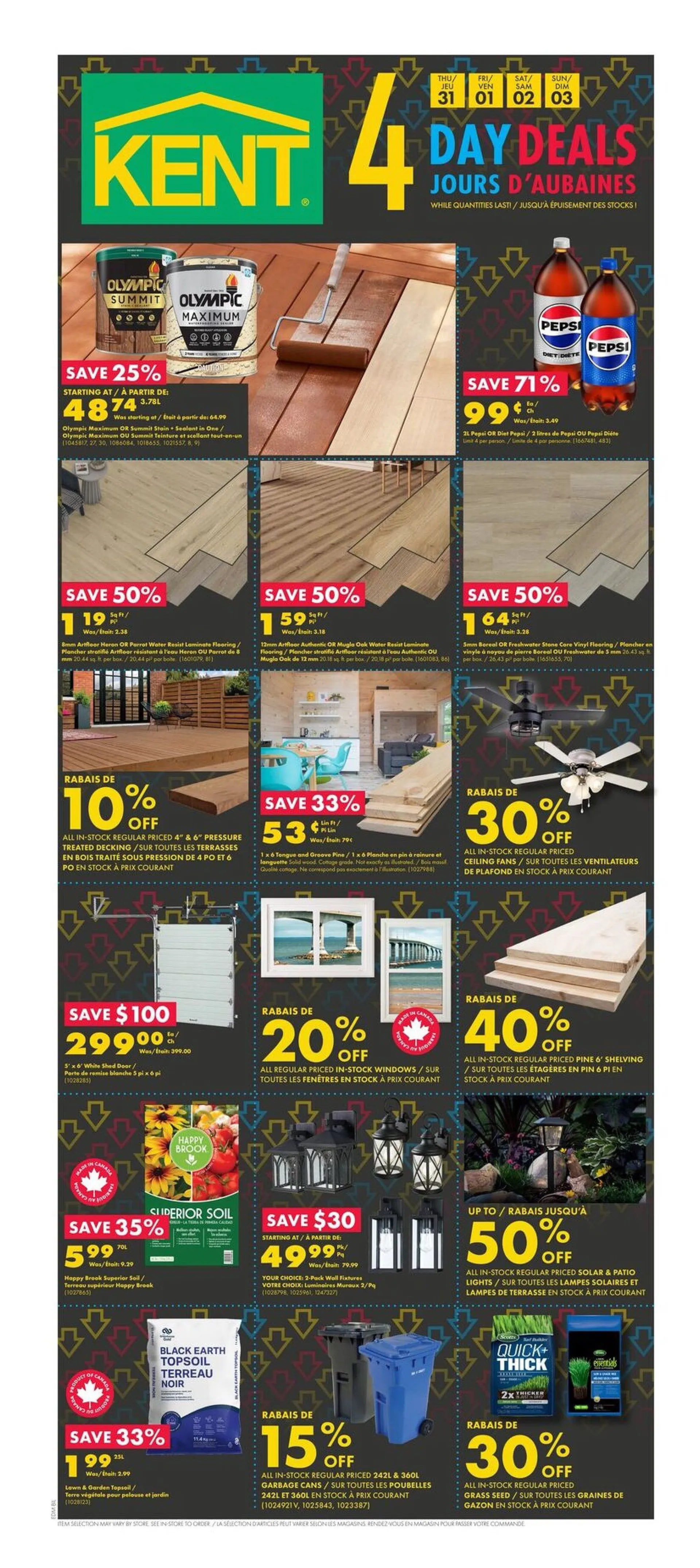 Flyer  from July 31 to August 3 2025 - flyer page 1
