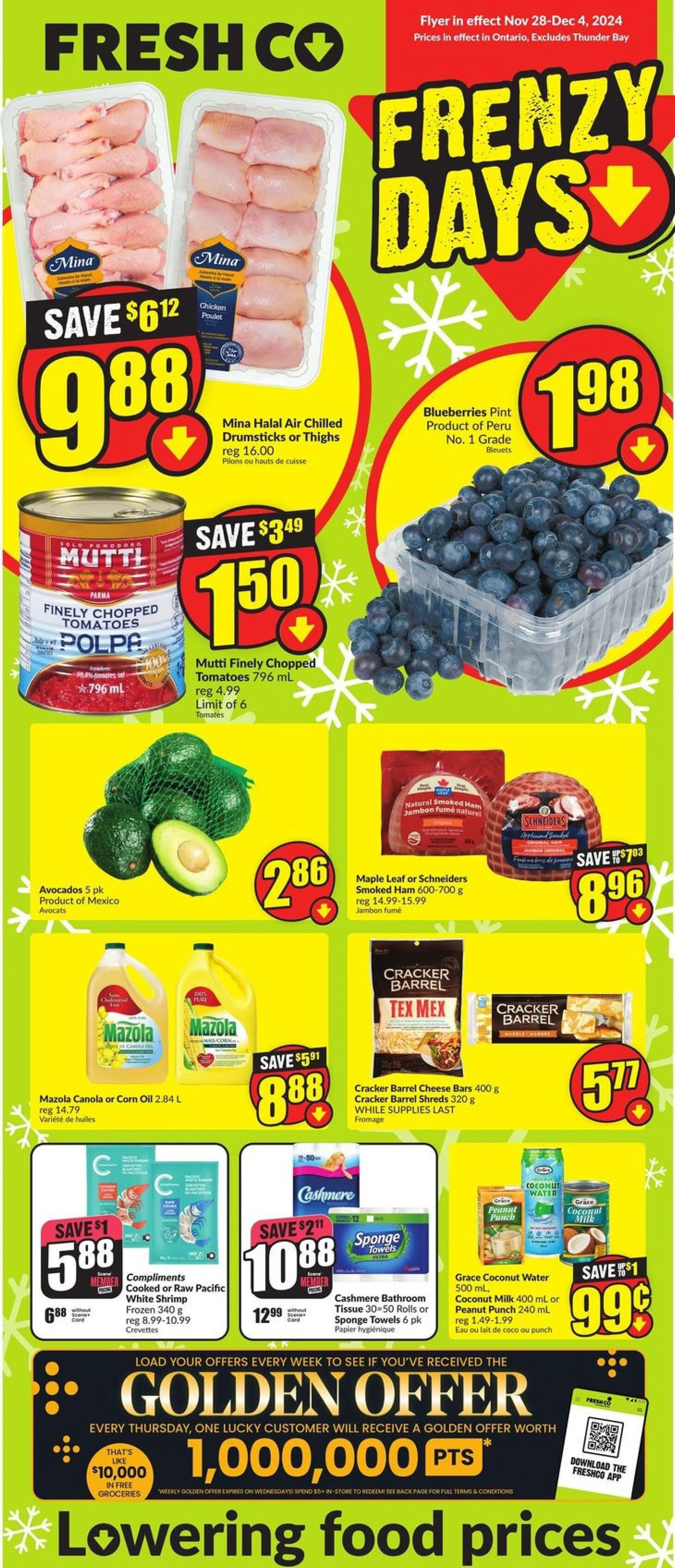 FreshCo. Weekly Ad from November 28 to December 4 2024 - flyer page 