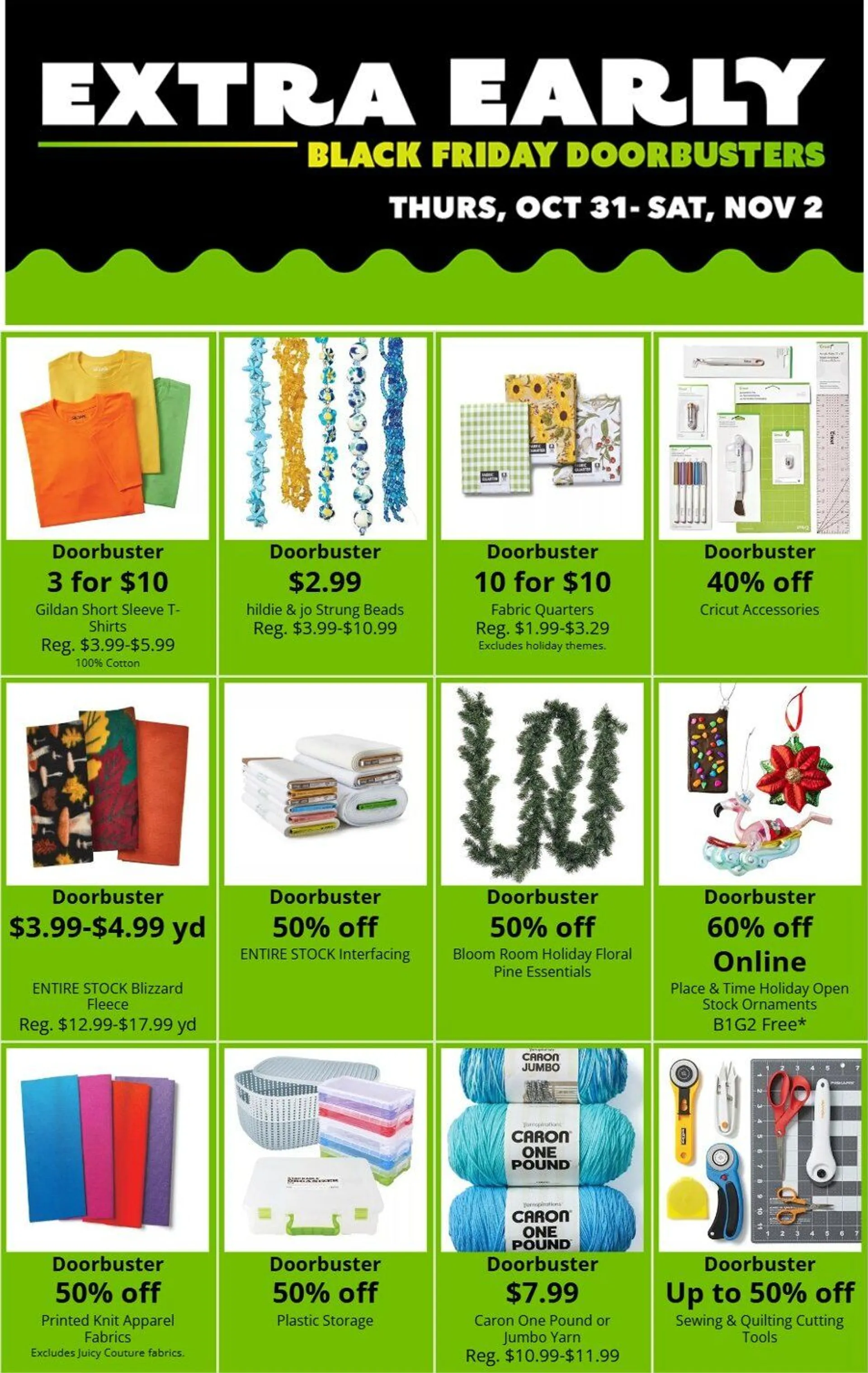 Weekly ad Joann Weekly Ad from October 31 to November 20 2024 - Page 