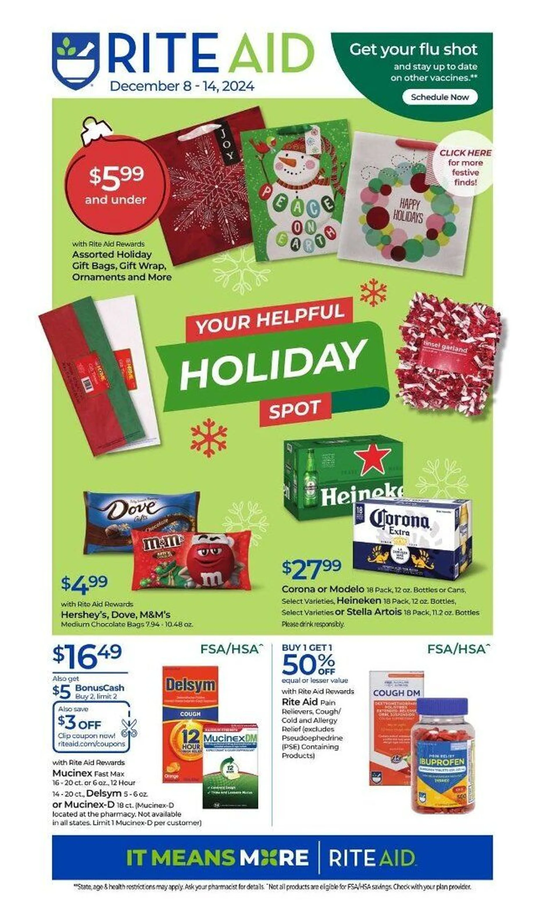 Weekly ad Rite Aid Weekly Ad from December 8 to December 14 2024 - Page 