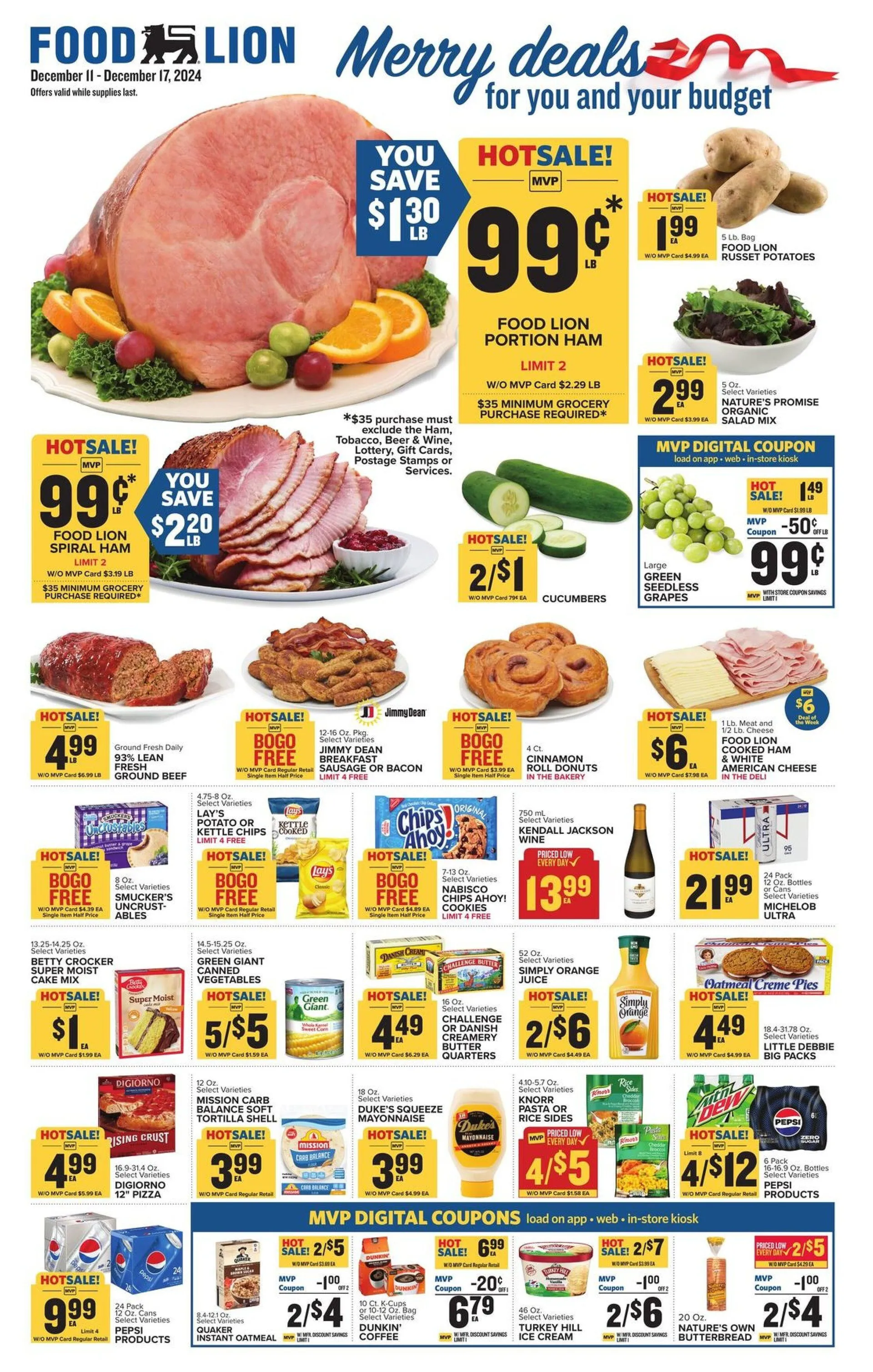 Weekly ad Food Lion Weekly Ad from December 11 to December 17 2024 - Page 