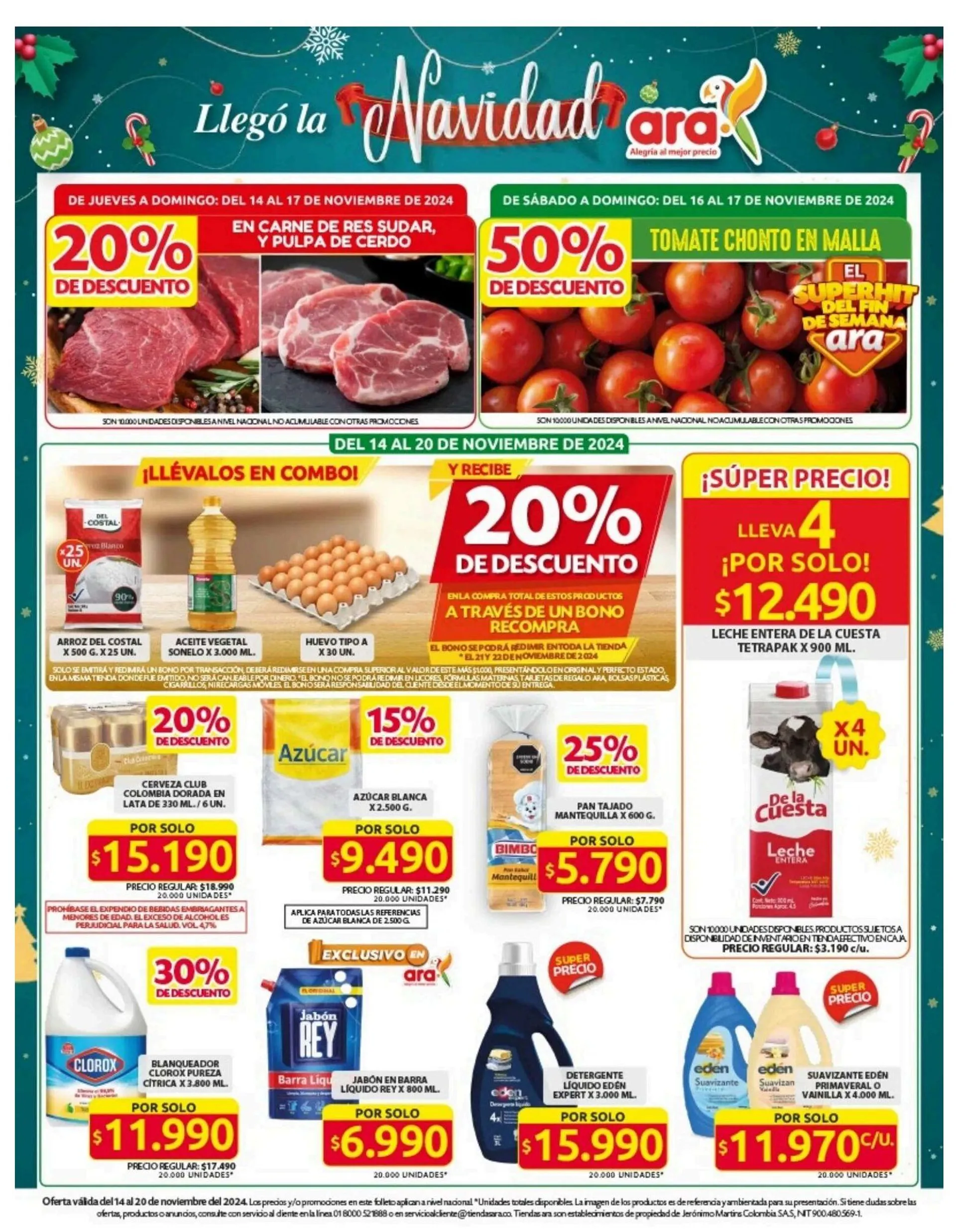 Catalogo de Ara Ofertas en Folletos 14 de noviembre al 20 de noviembre 2024 - Pag 