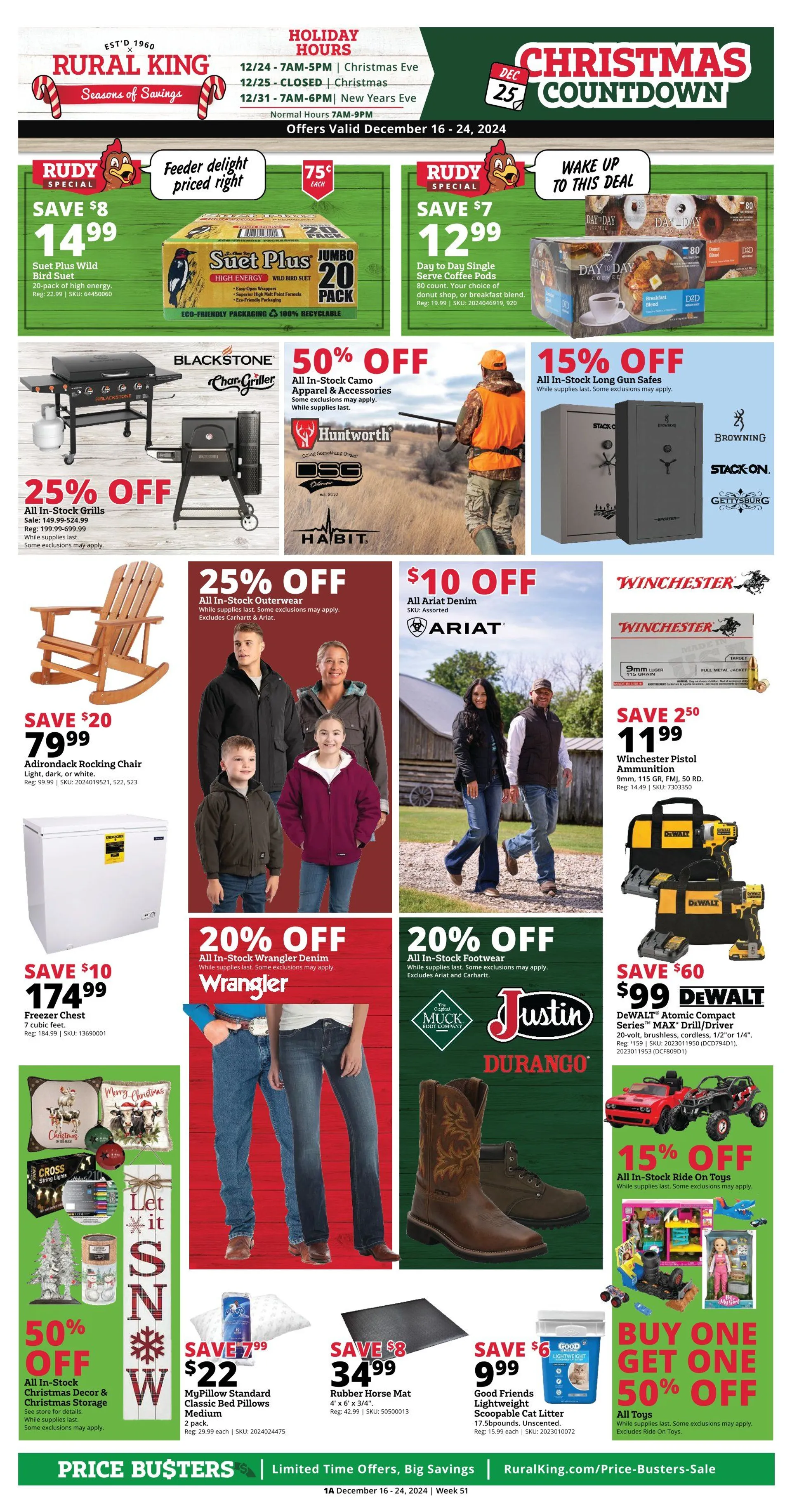 Weekly ad Rural King Deals from December 16 to December 24 2024 - Page 