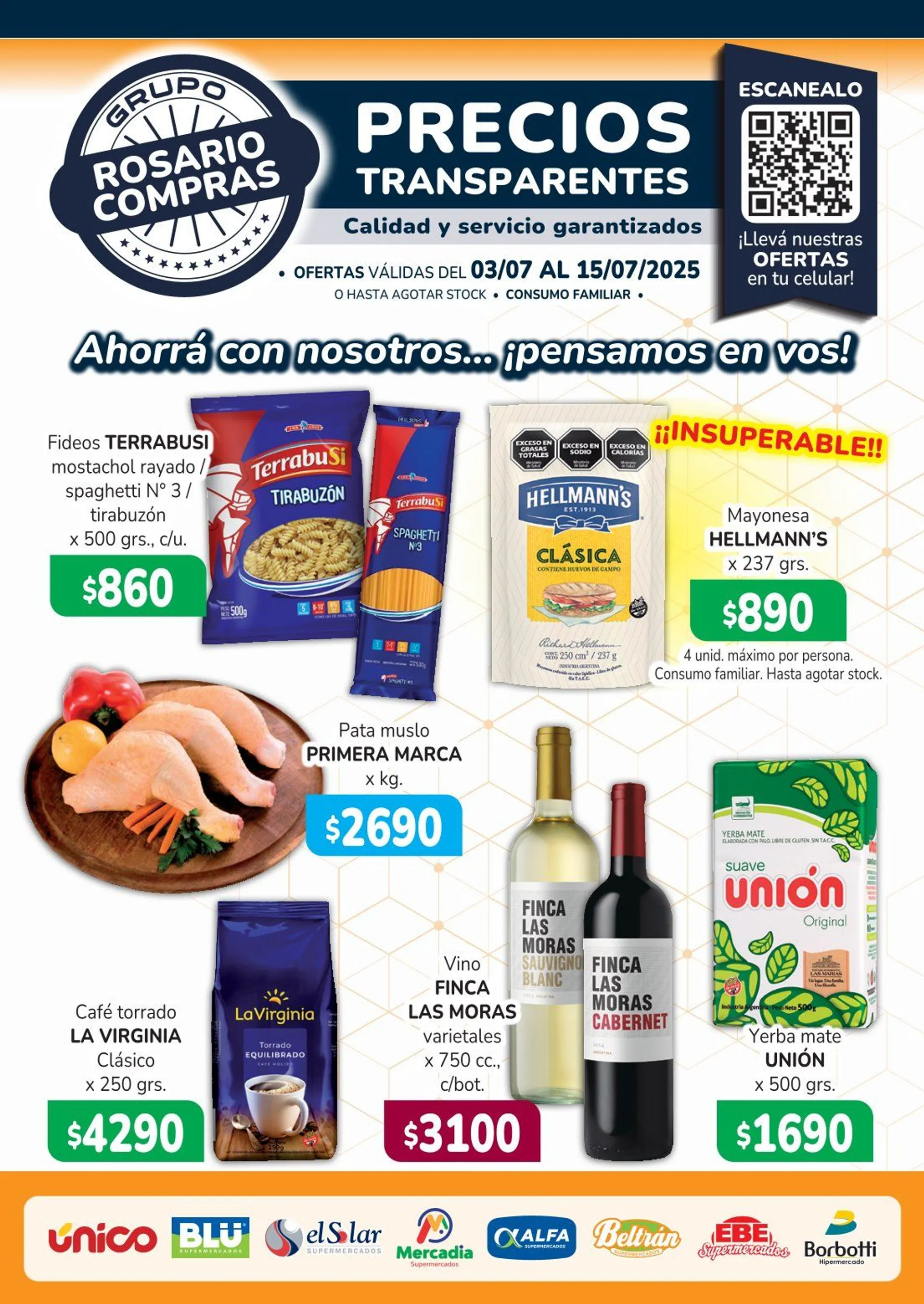 Ofertas de Ofertas Único Supermercados 3 de julio al 15 de julio 2025 - Página 1 del catálogo