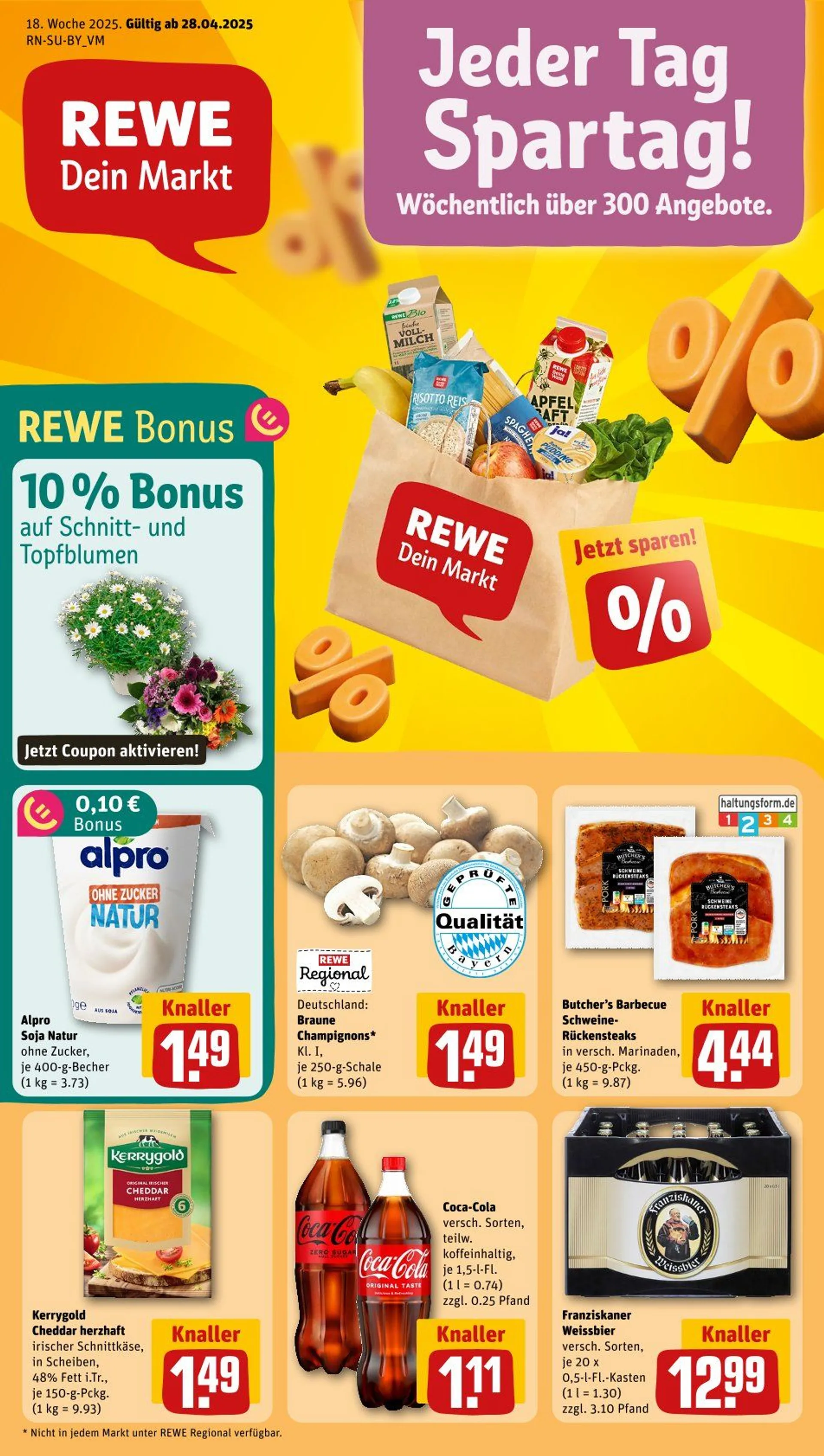 REWE Prospekt von 28. April bis 4. Mai 2025 - Prospekt seite 