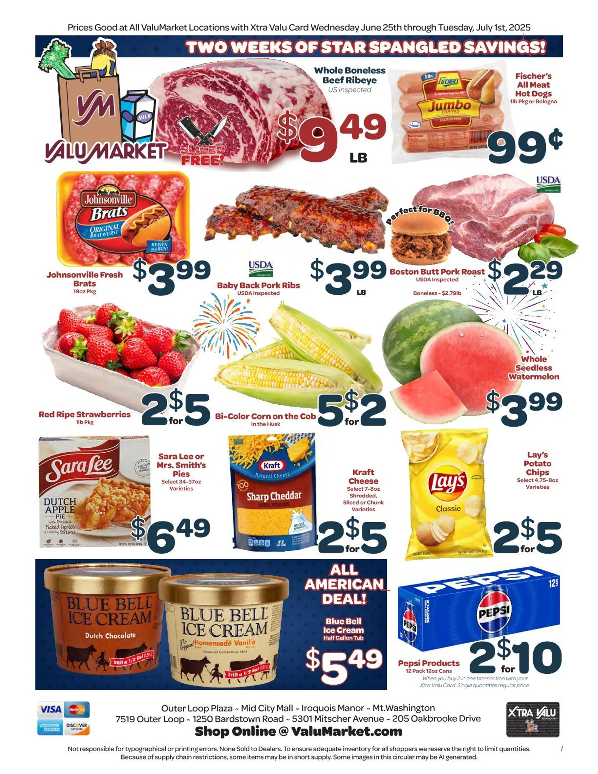 Weekly ad  ValuMarket weekly ads from June 25 to July 1 2025 - Page 1