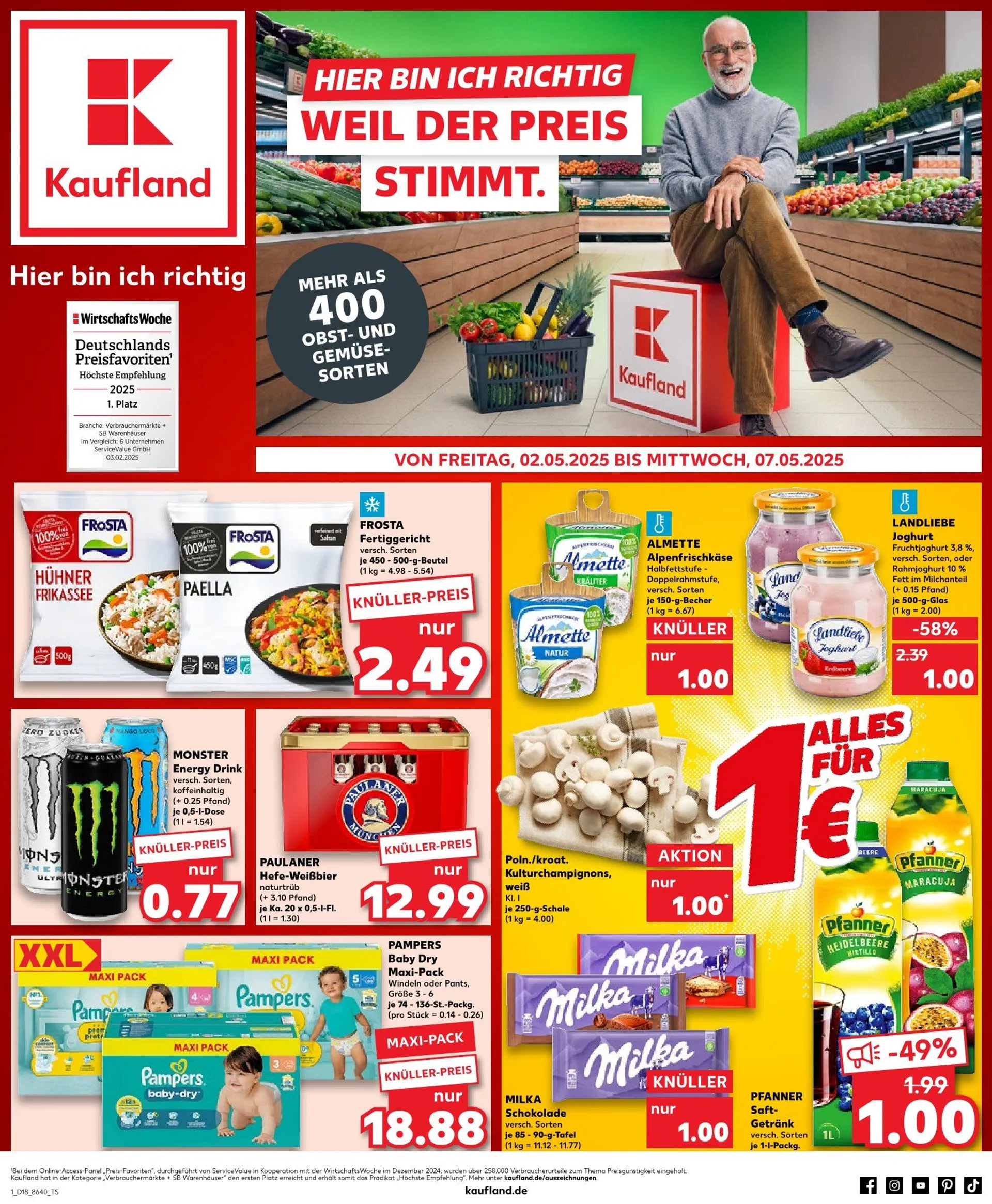 Kaufland Prospekt von 2. Mai bis 7. Mai 2025 - Prospekt seite 