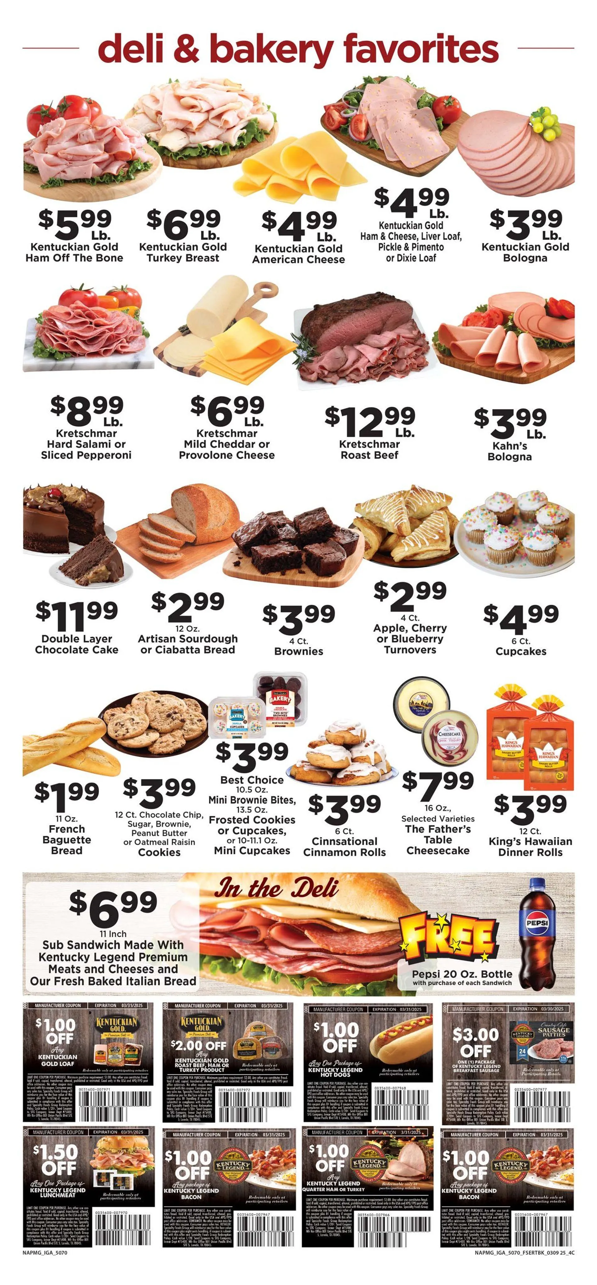 Weekly ad IGA Deals from March 12 to March 16 2025 - Page 1