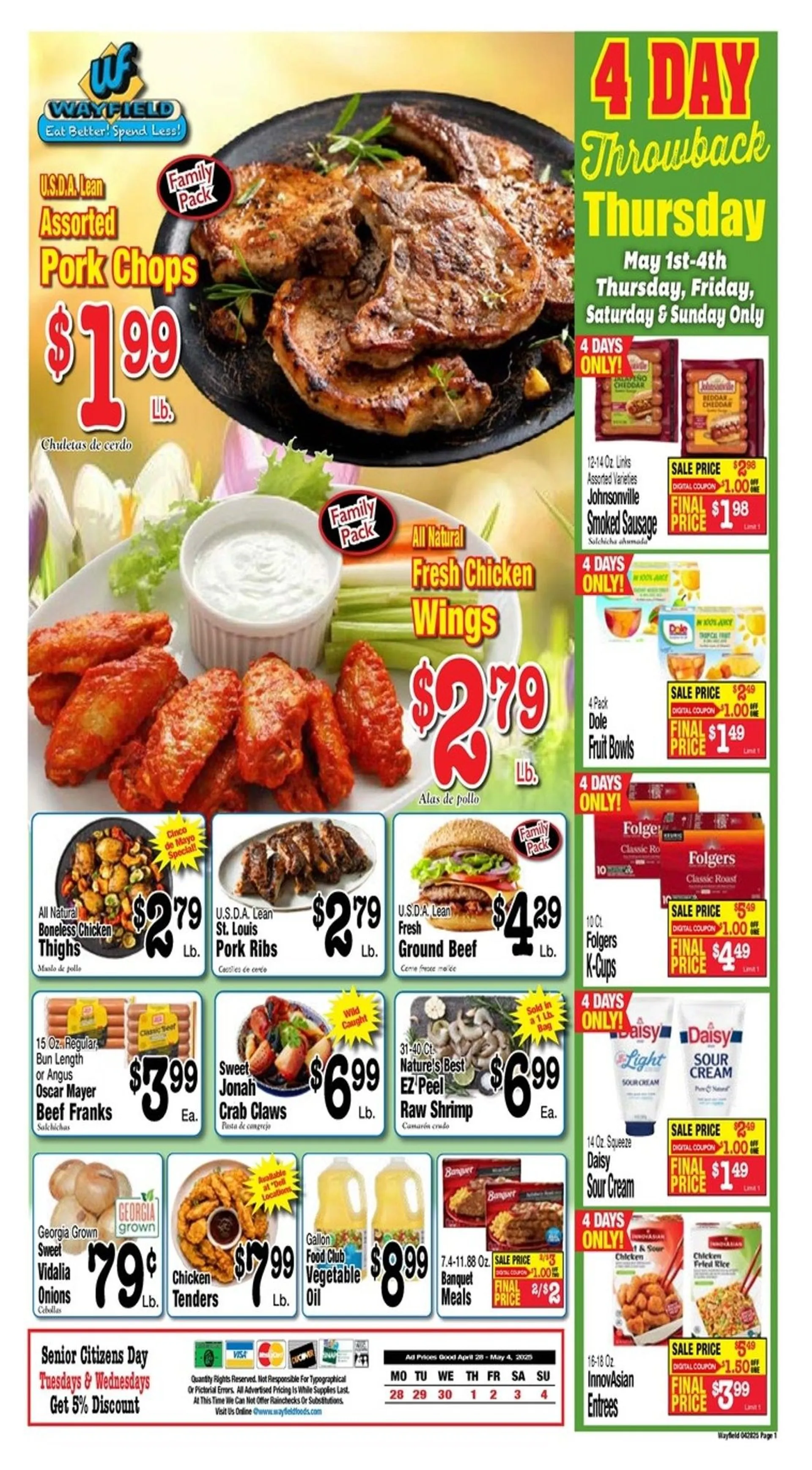 Weekly ad Wayfield Sales from April 28 to May 5 2025 - Page 